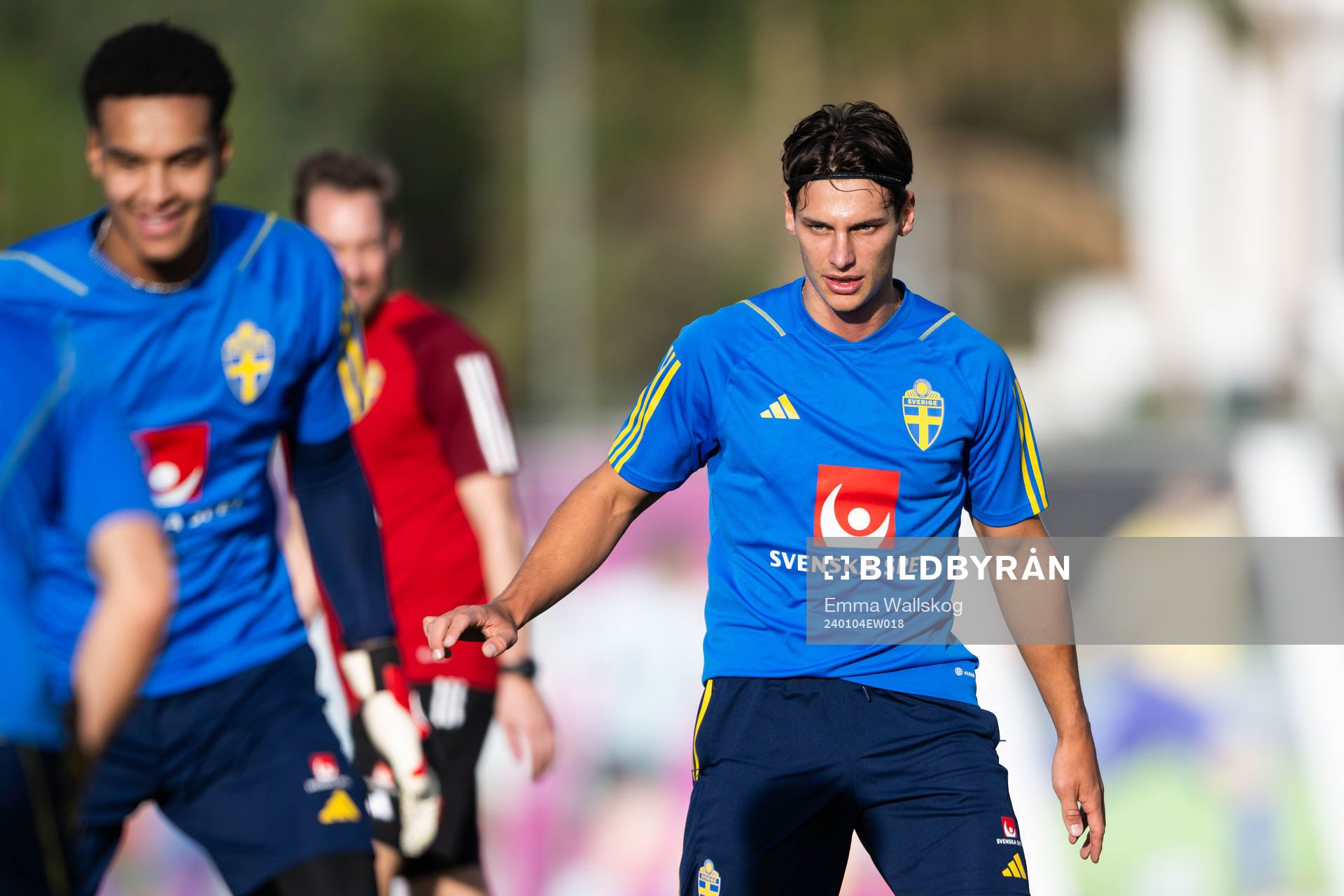 Kevin Ackermann of the Swedish men's football national team