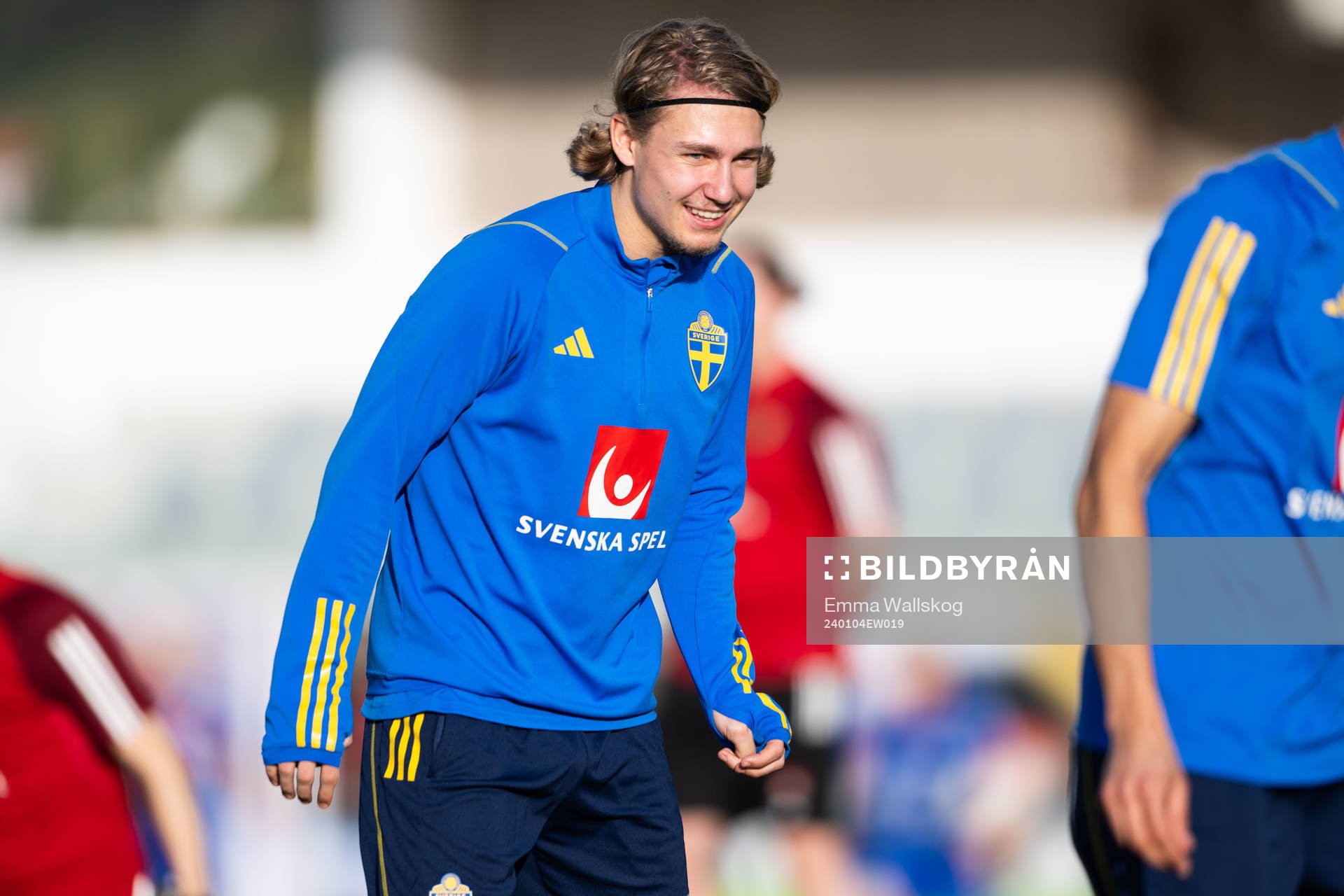 Sebastian Nanasi of the Swedish men's football national