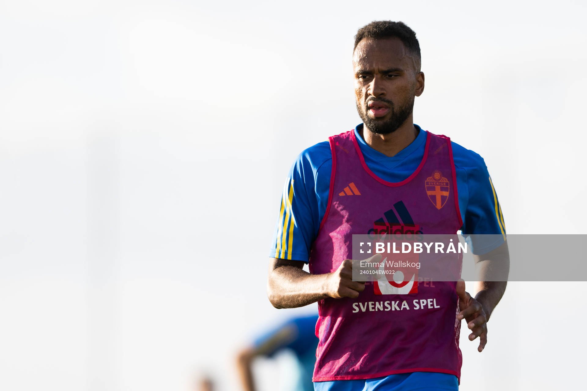 Isaac Kiese Thelin of the Swedish men's football national