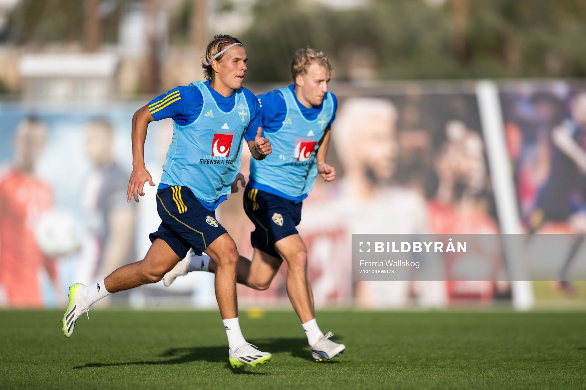 Markus Karlsson of the Swedish men's football national team