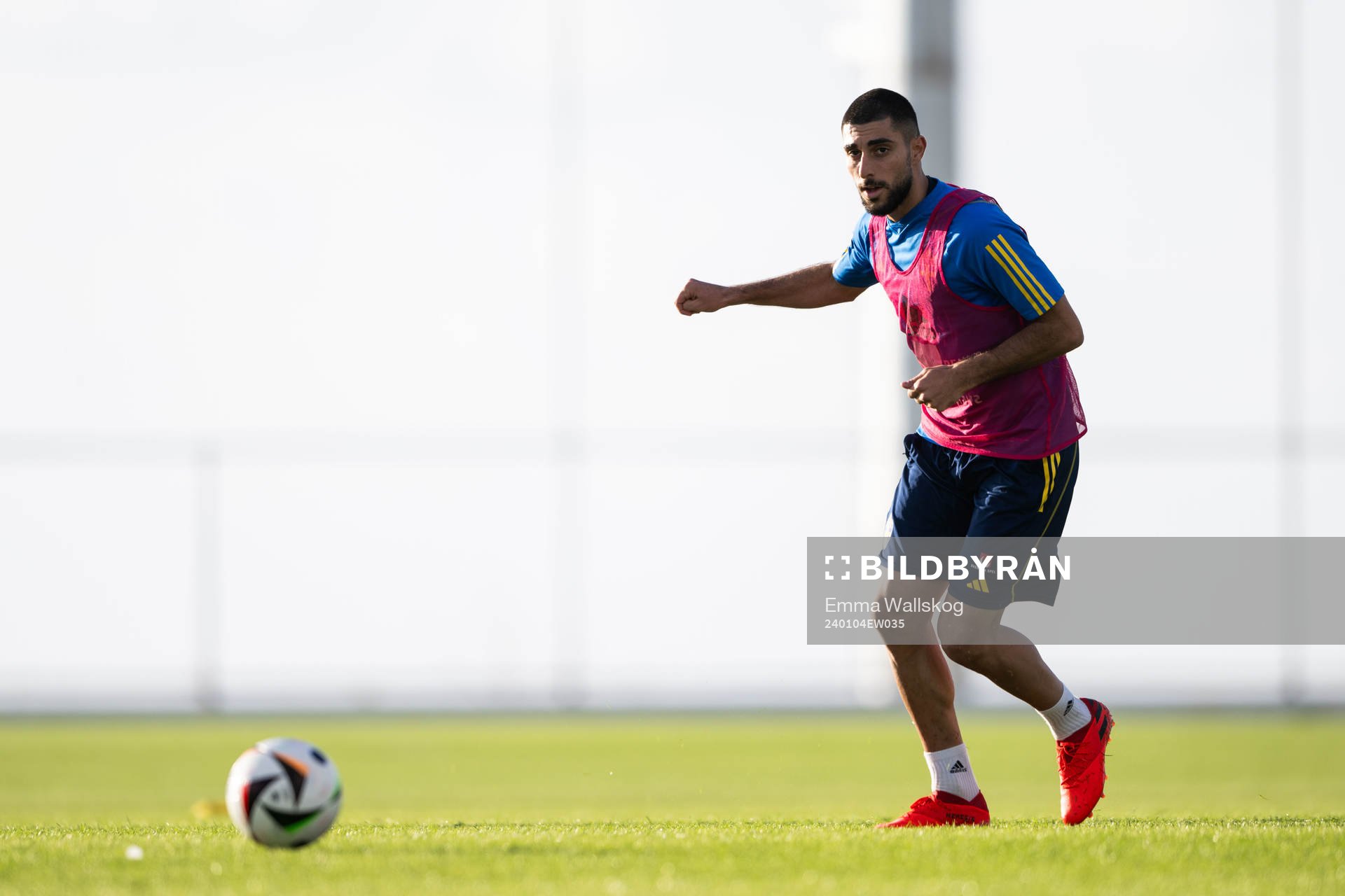 Rami Al Hajj of the Swedish men's football national team at