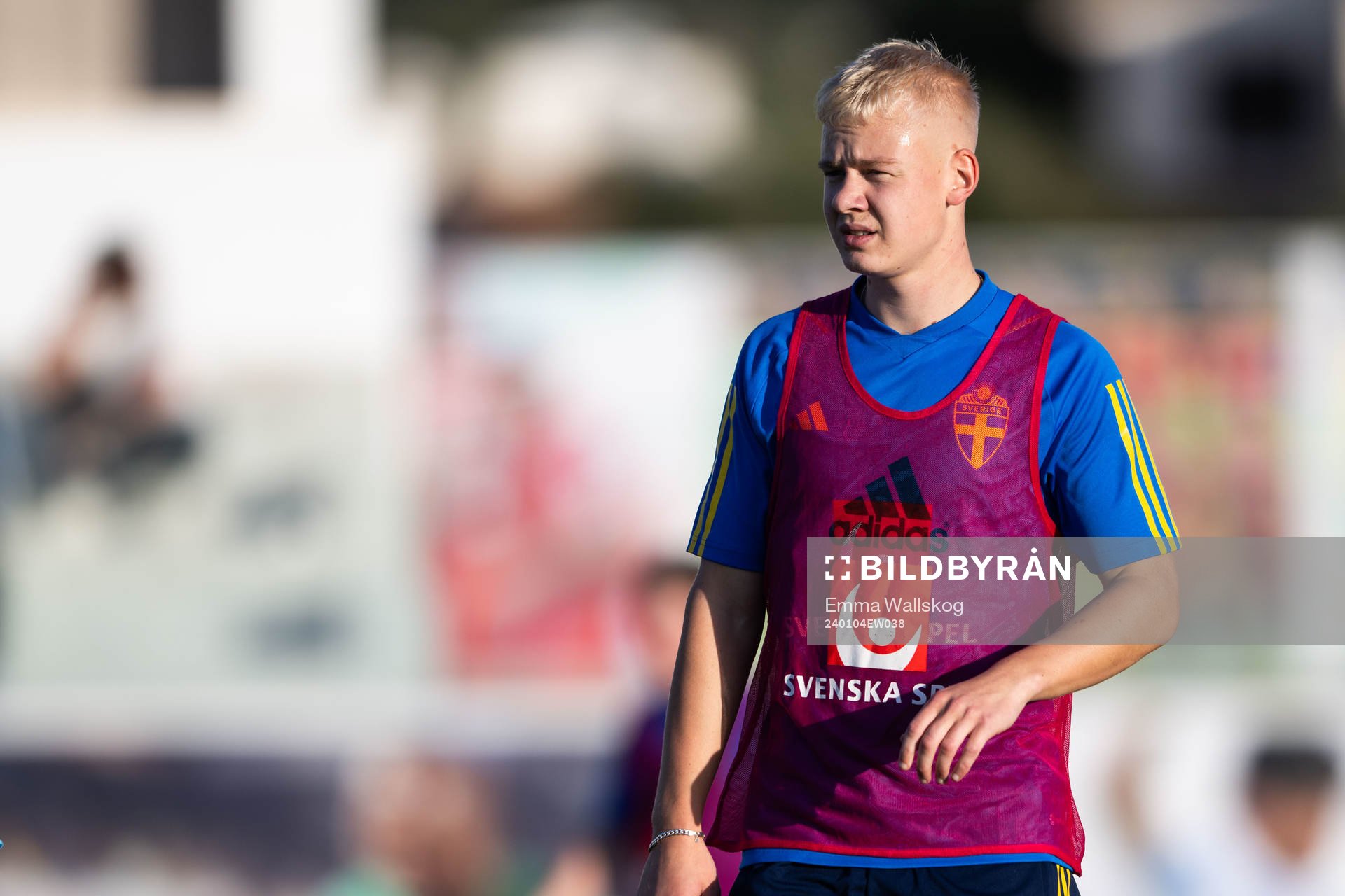 Otto Rosengren of the Swedish men's football national team