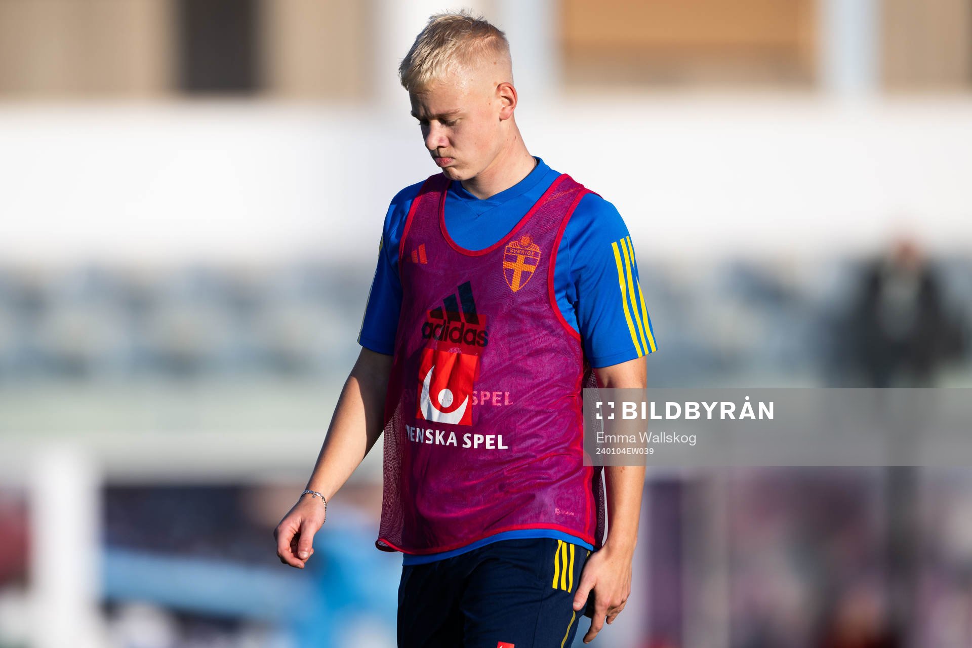 Otto Rosengren of the Swedish men's football national team