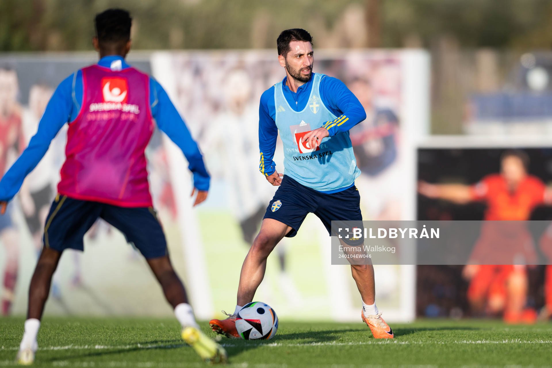 Nahir Besara of the Swedish men's football national team at