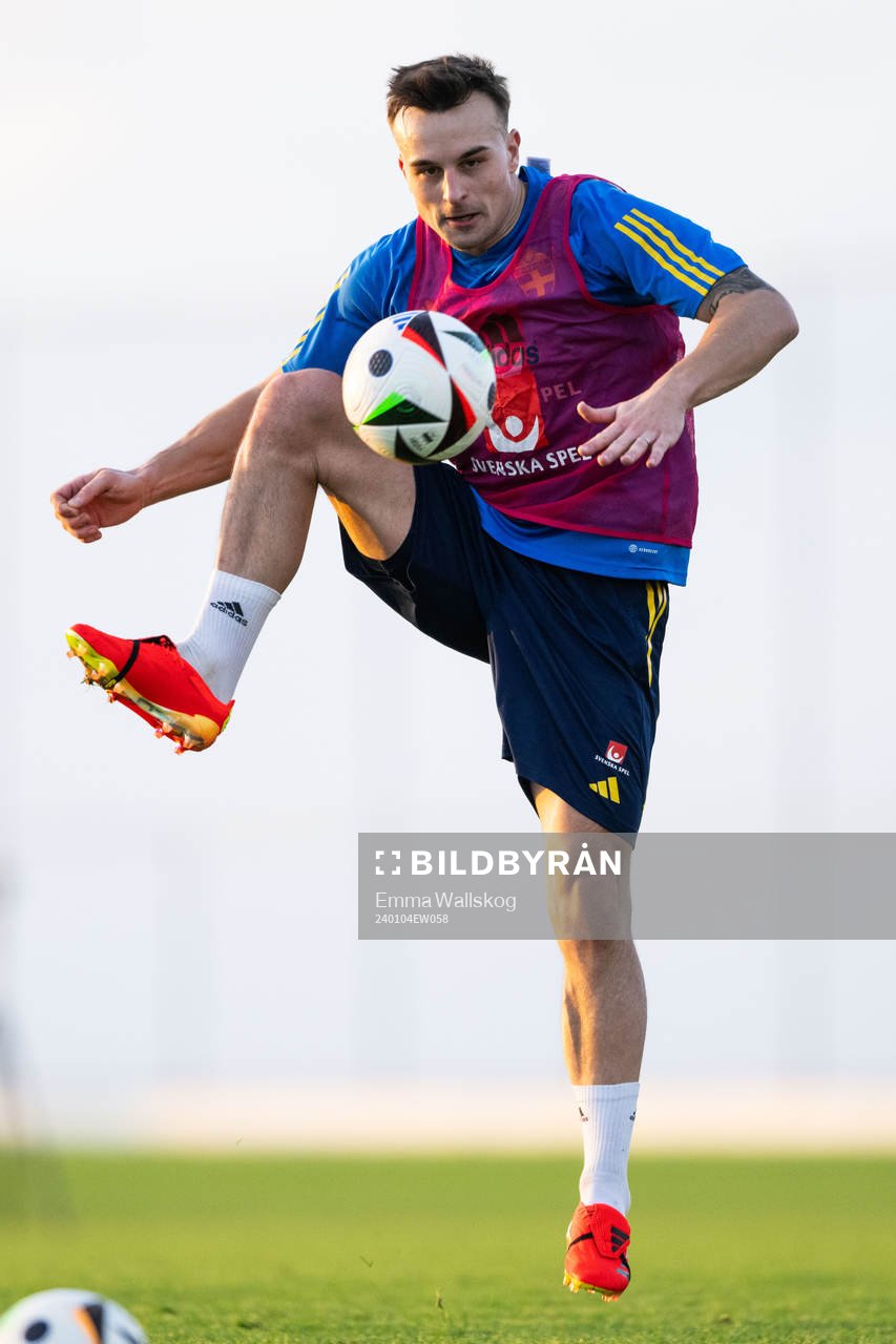 Henrik Castegren of the Swedish men's football national