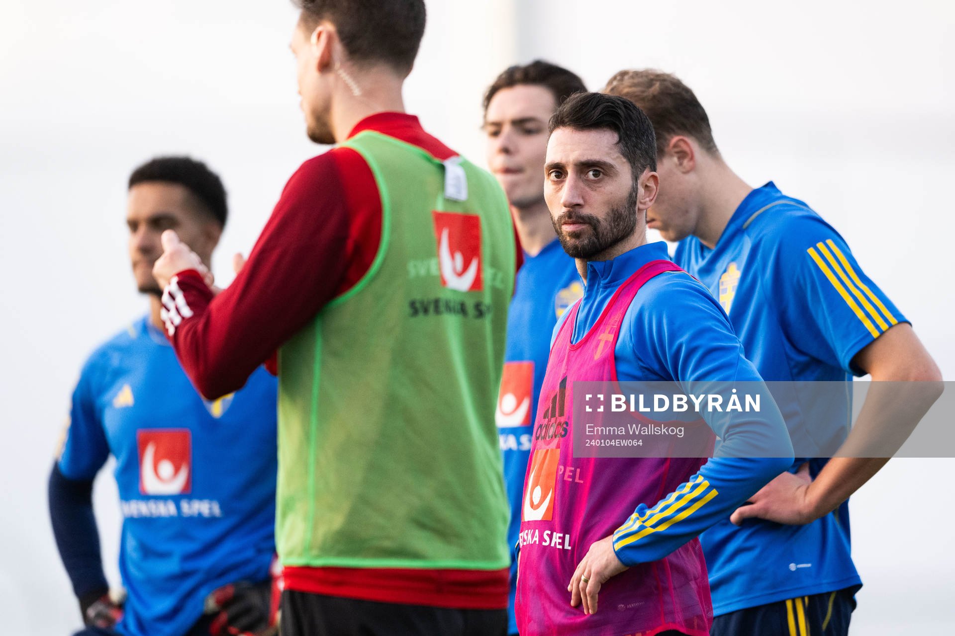 Nahir Besara of the Swedish men's football national team at