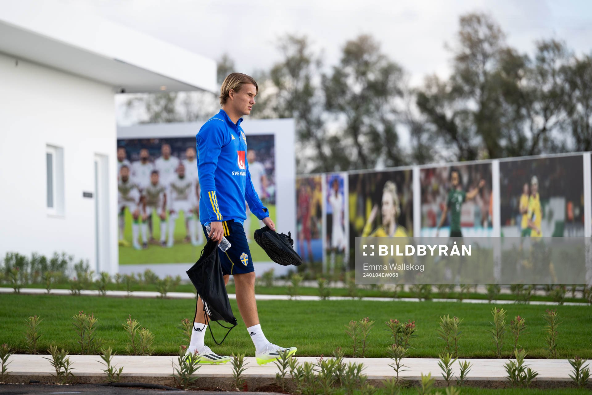 Markus Karlsson of the Swedish men's football national team