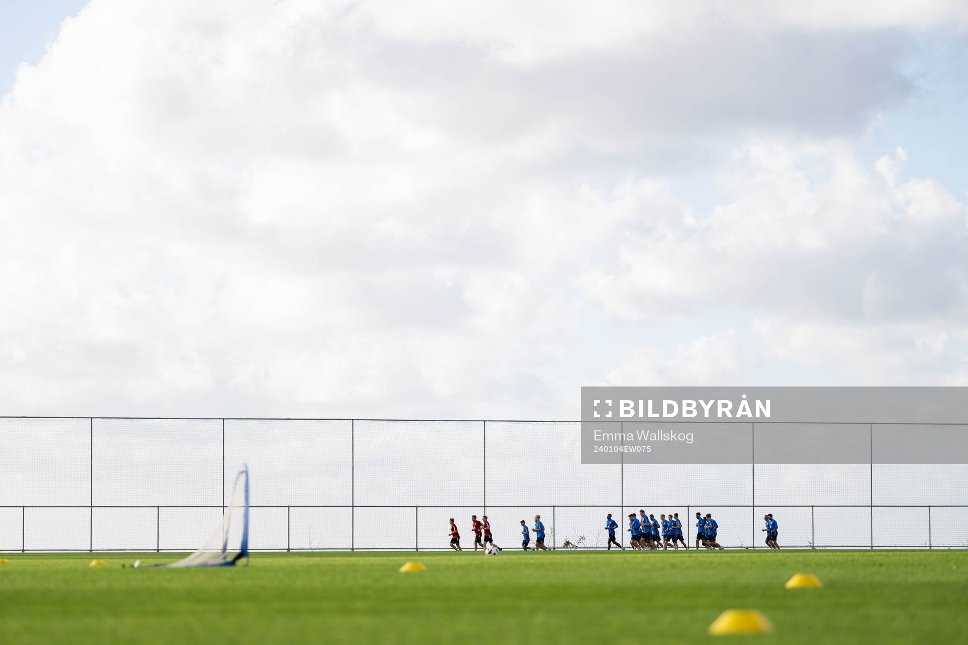 Players of the Swedish men's football national team at a