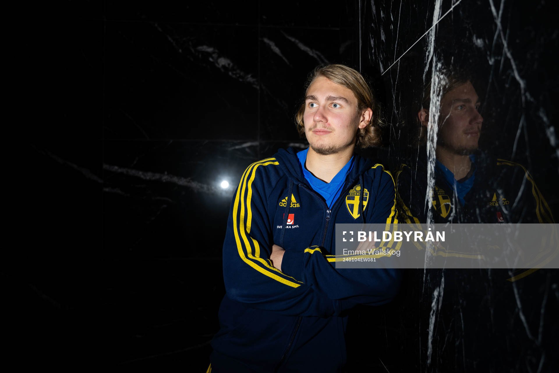 Sebastian Nanasi of the Swedish men's football national