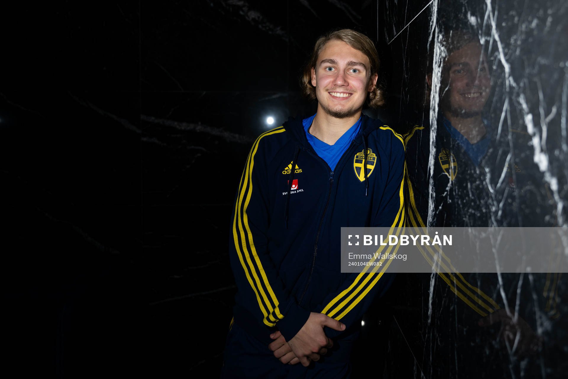 Sebastian Nanasi of the Swedish men's football national