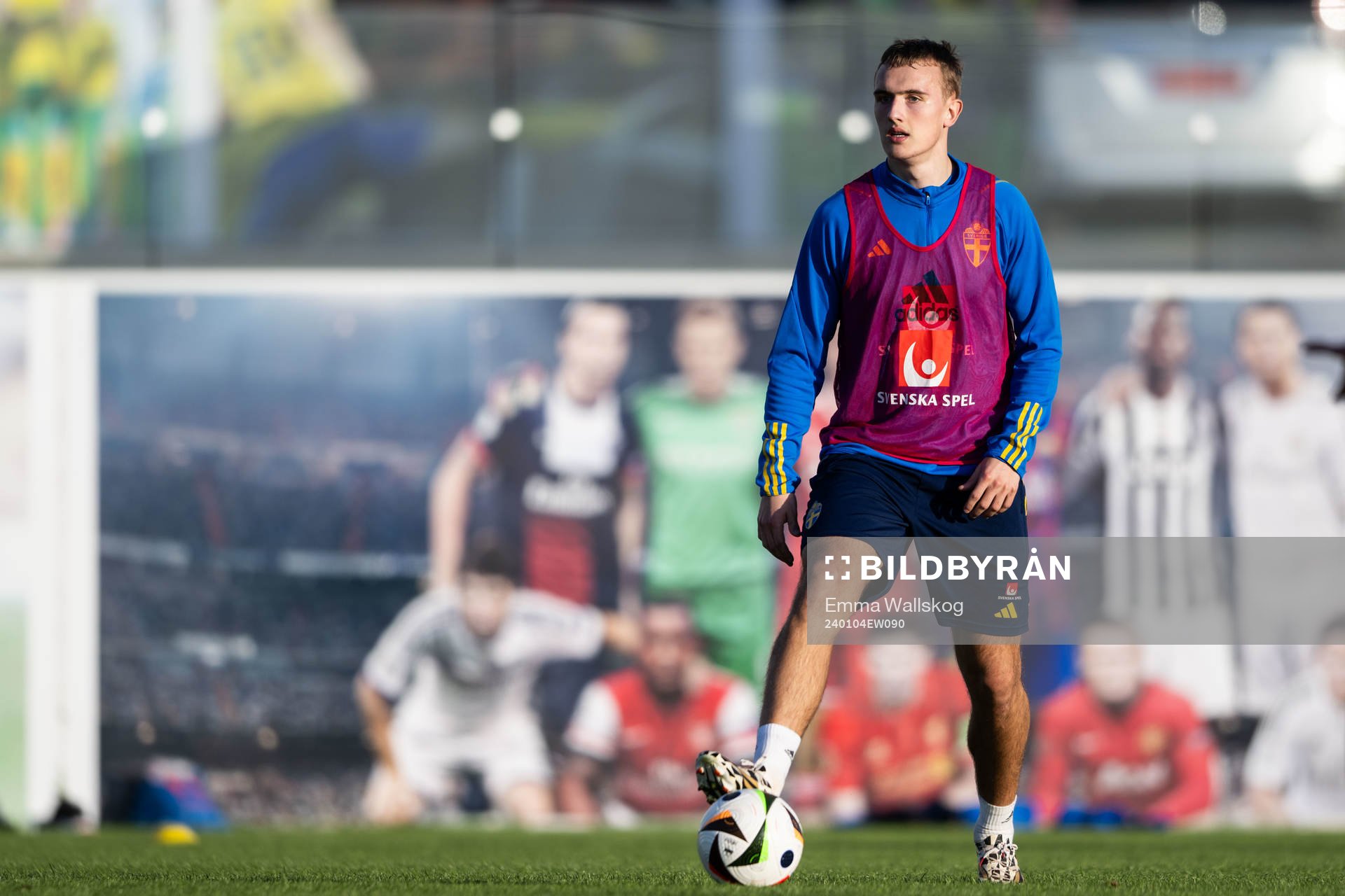 Jesper Tolinsson of the Swedish men's football national