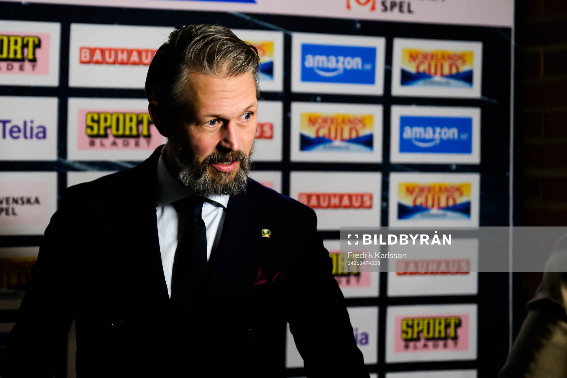 Färjestads sportdirektör Rickard Wallin