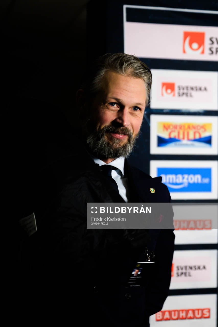 Färjestads sportdirektör Rickard Wallin