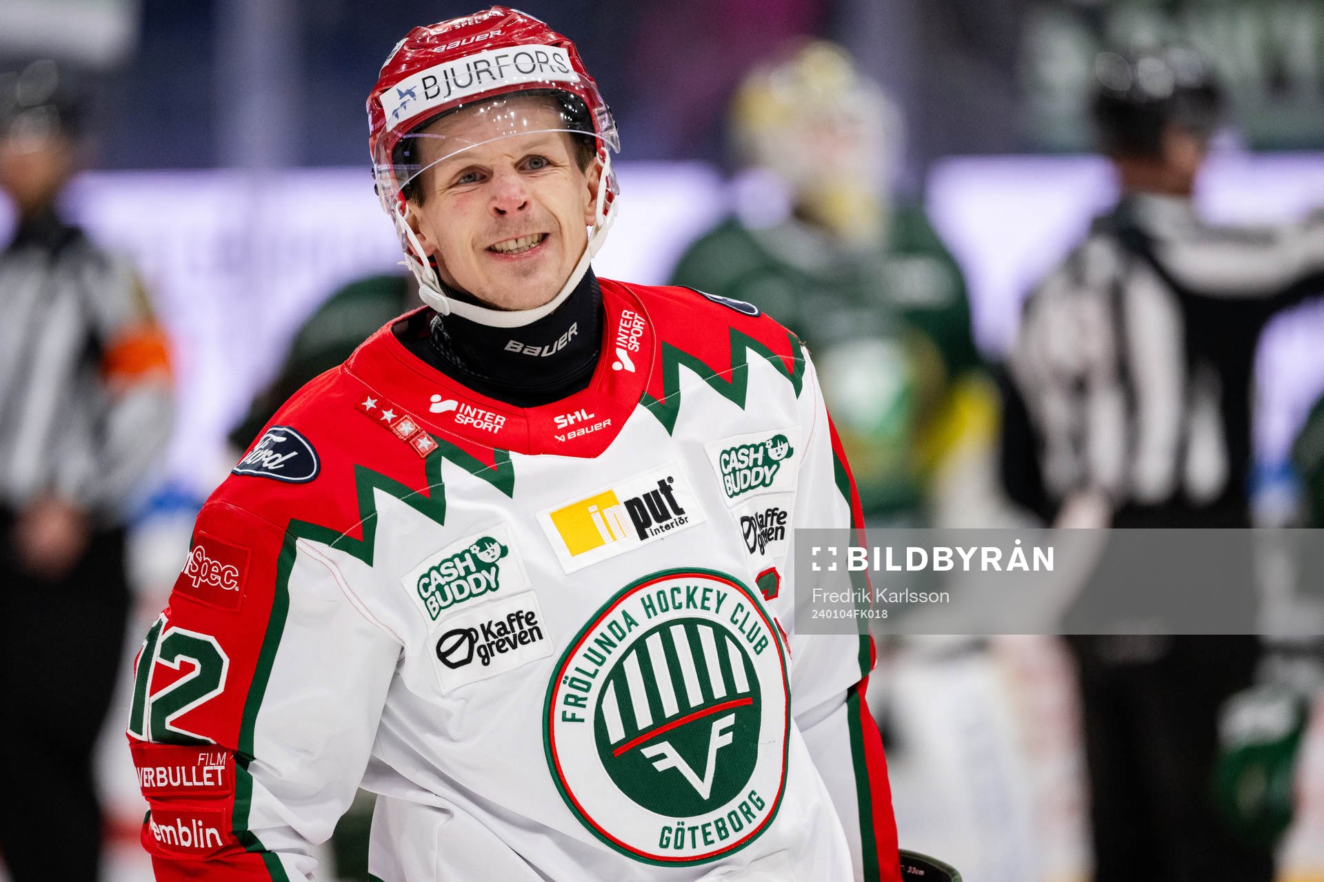 Frölundas Max Friberg deppar