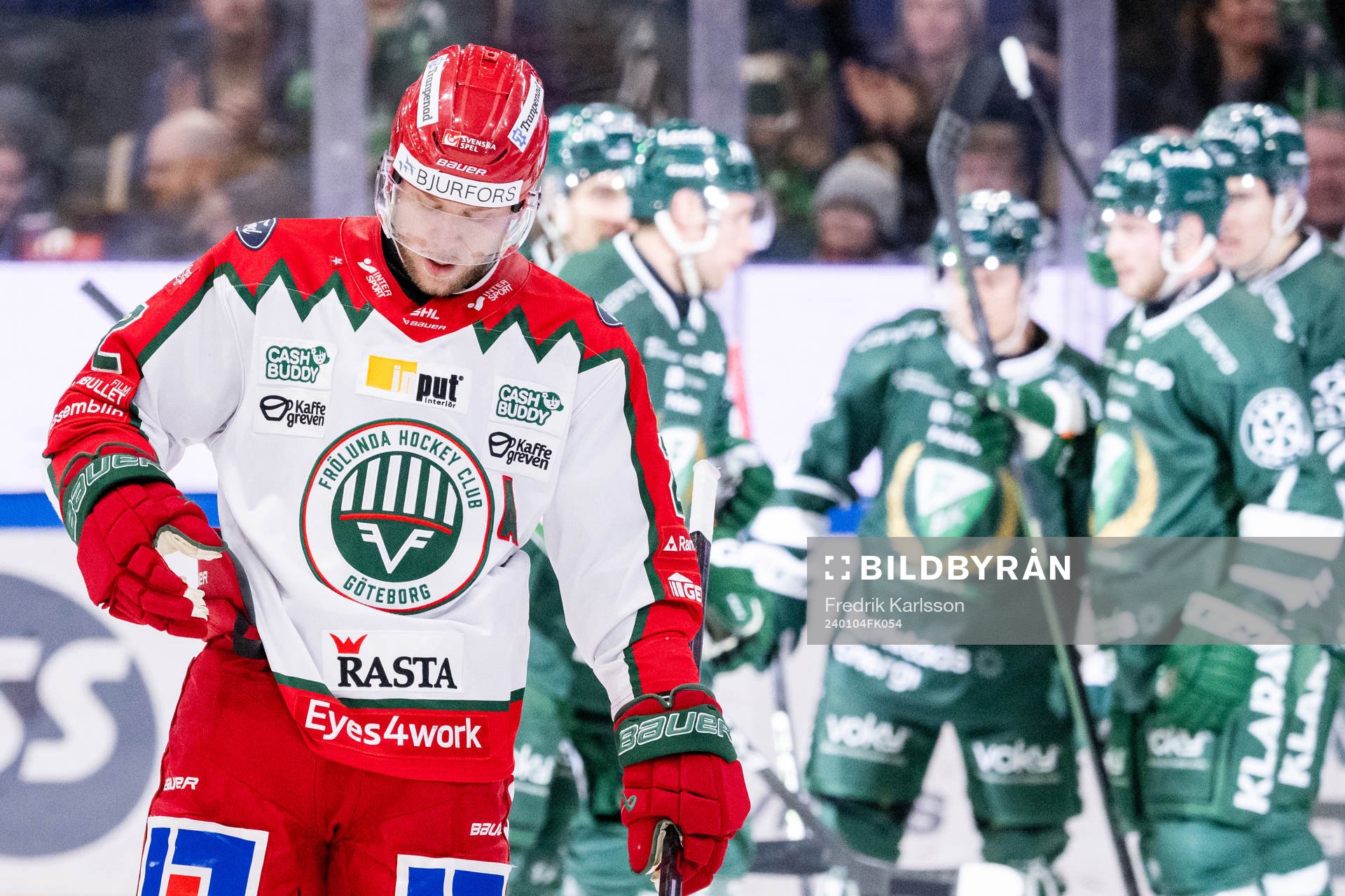 Frölundas Christian Folin deppar
