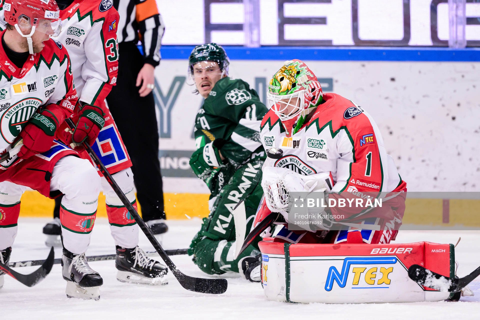 Frölundas målvakt Lars Johansson