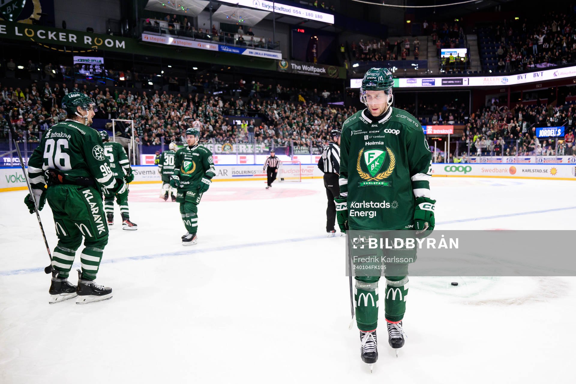Färjestads Per Åslund deppar