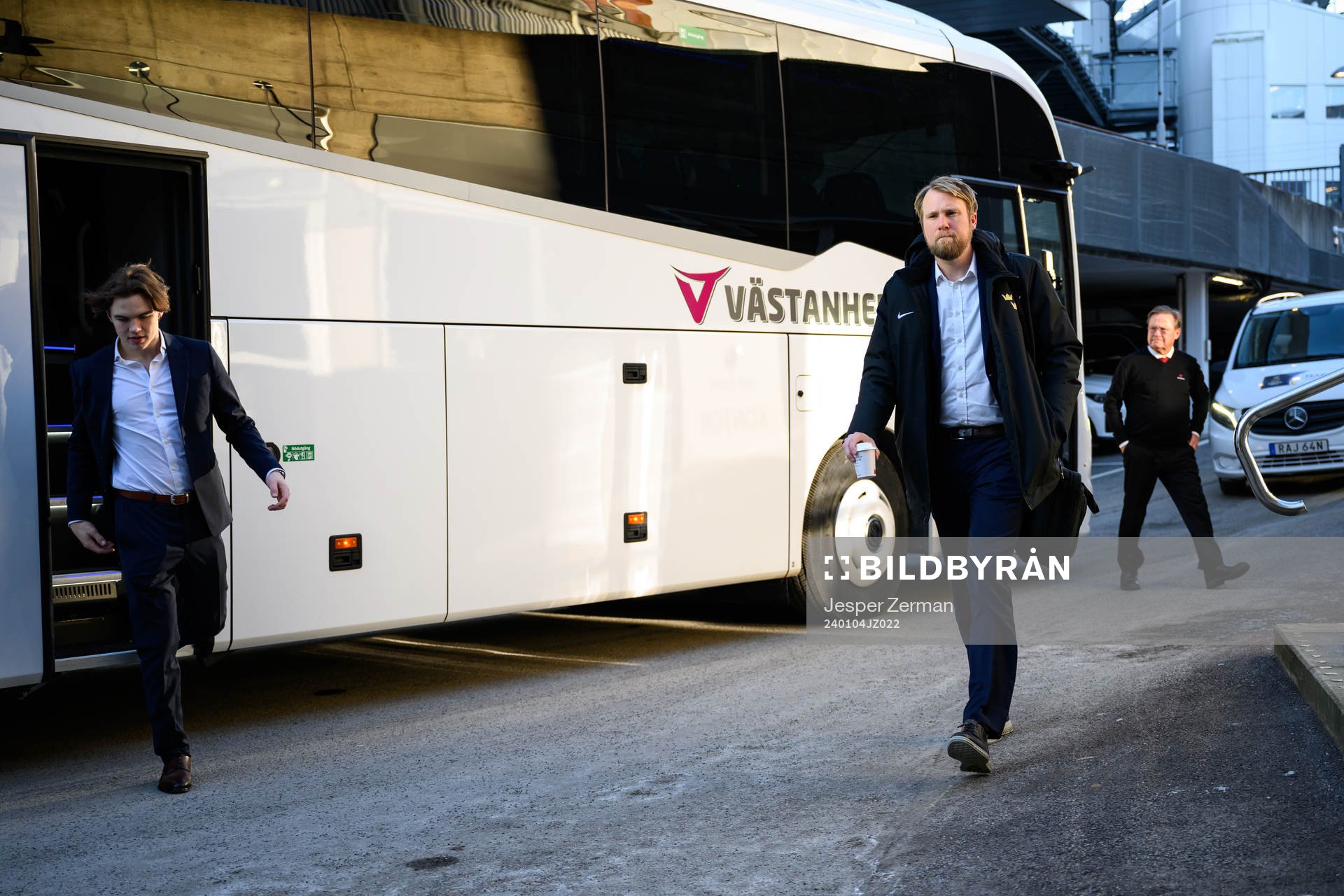 Video coach Johan Andersson of Sweden