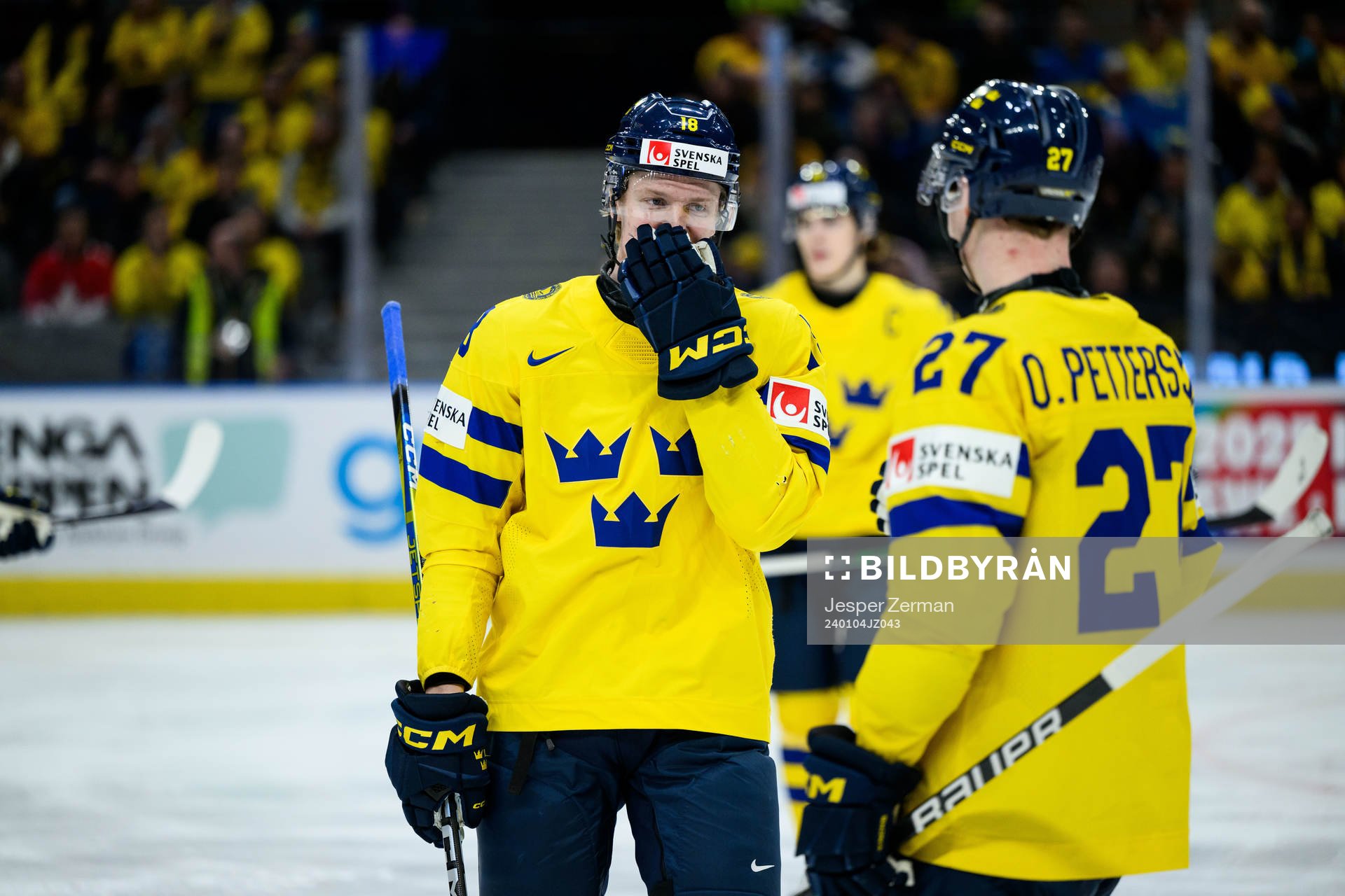 Filip Bystedt and Oskar Pettersson of Sweden
