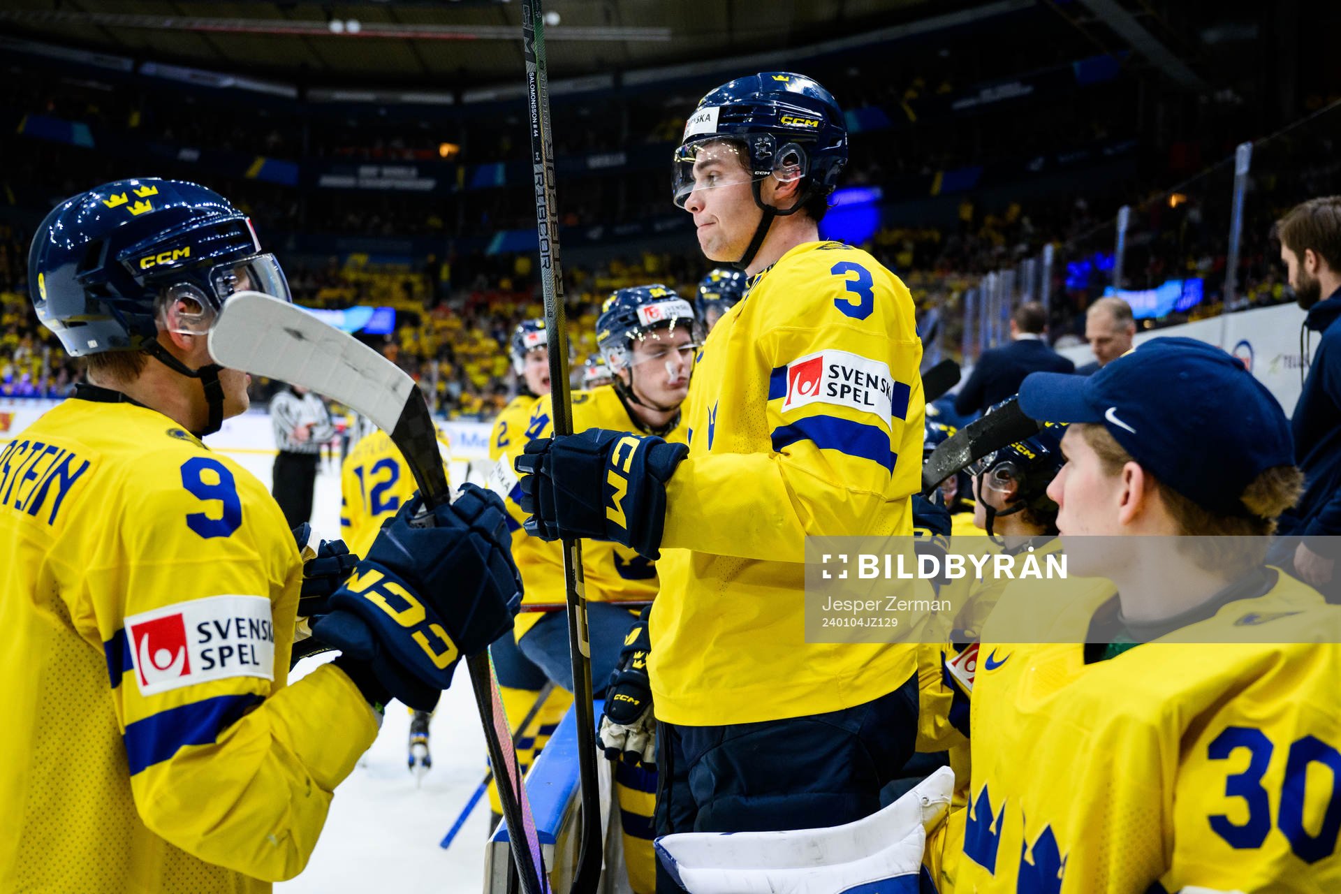 Theo Lindstein and Elias Salomonsson of Sweden