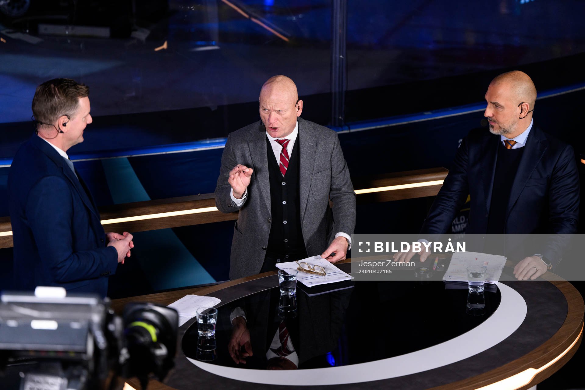 Niklas Jihde, Håkan Södergren and Erik Granqvist in the