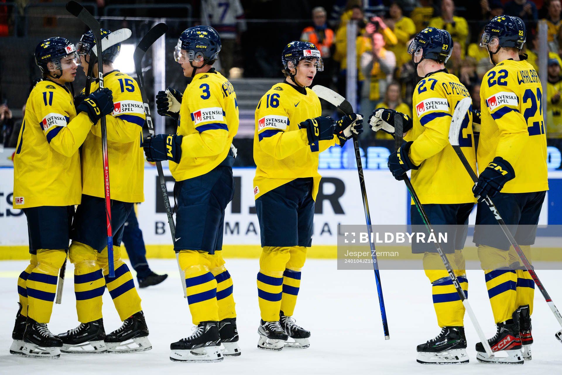Felix Unger Sörum and Oskar Pettersson of Sweden