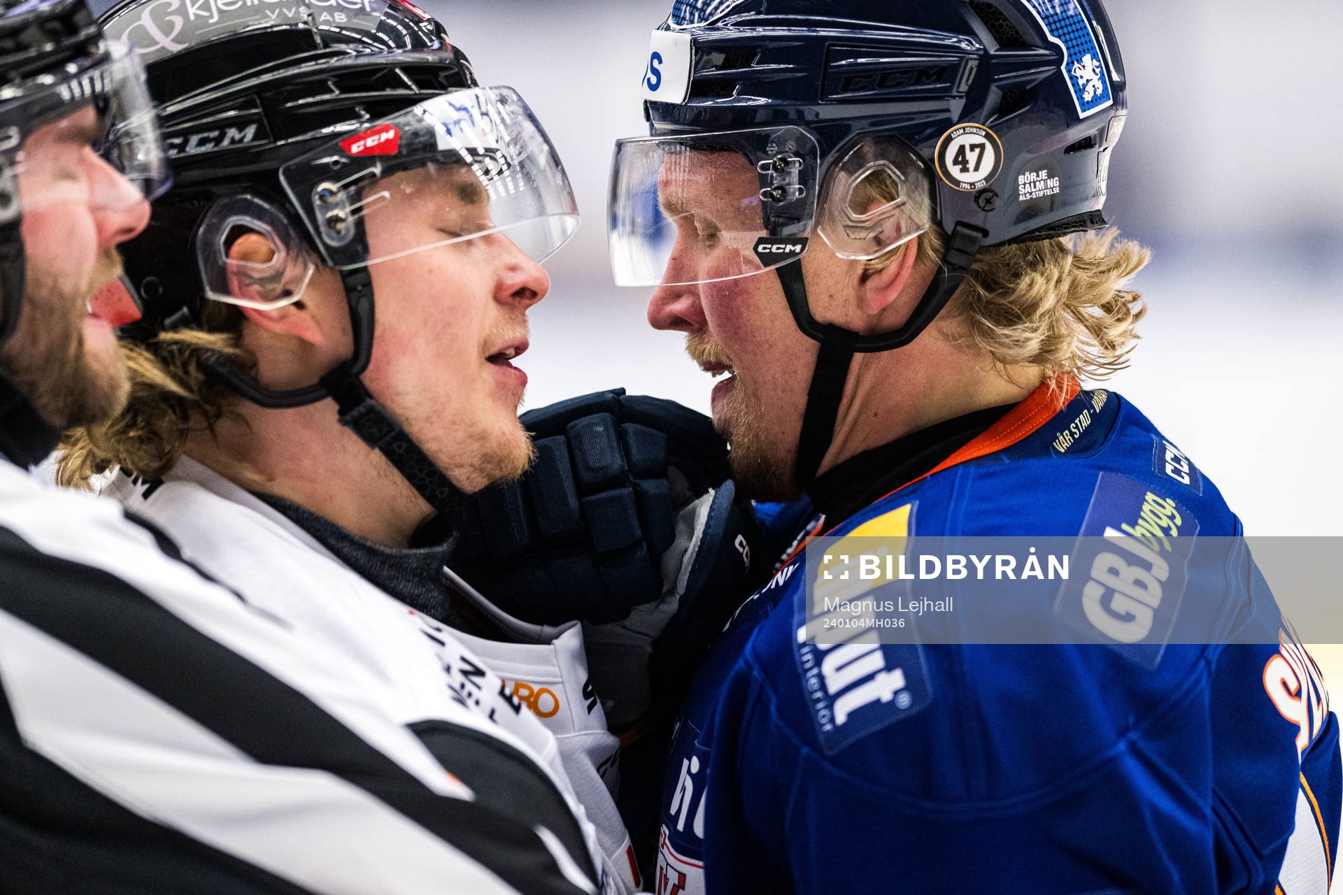 Malmö Redhawks Lauri Pajuniemi och Växjös Marcus