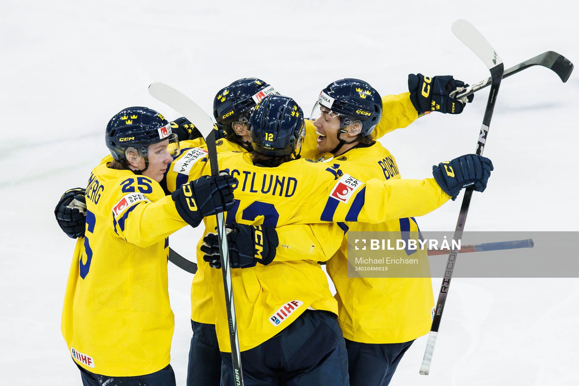 Axel Sandin-Pellikka of Sweden celebrates with Noah