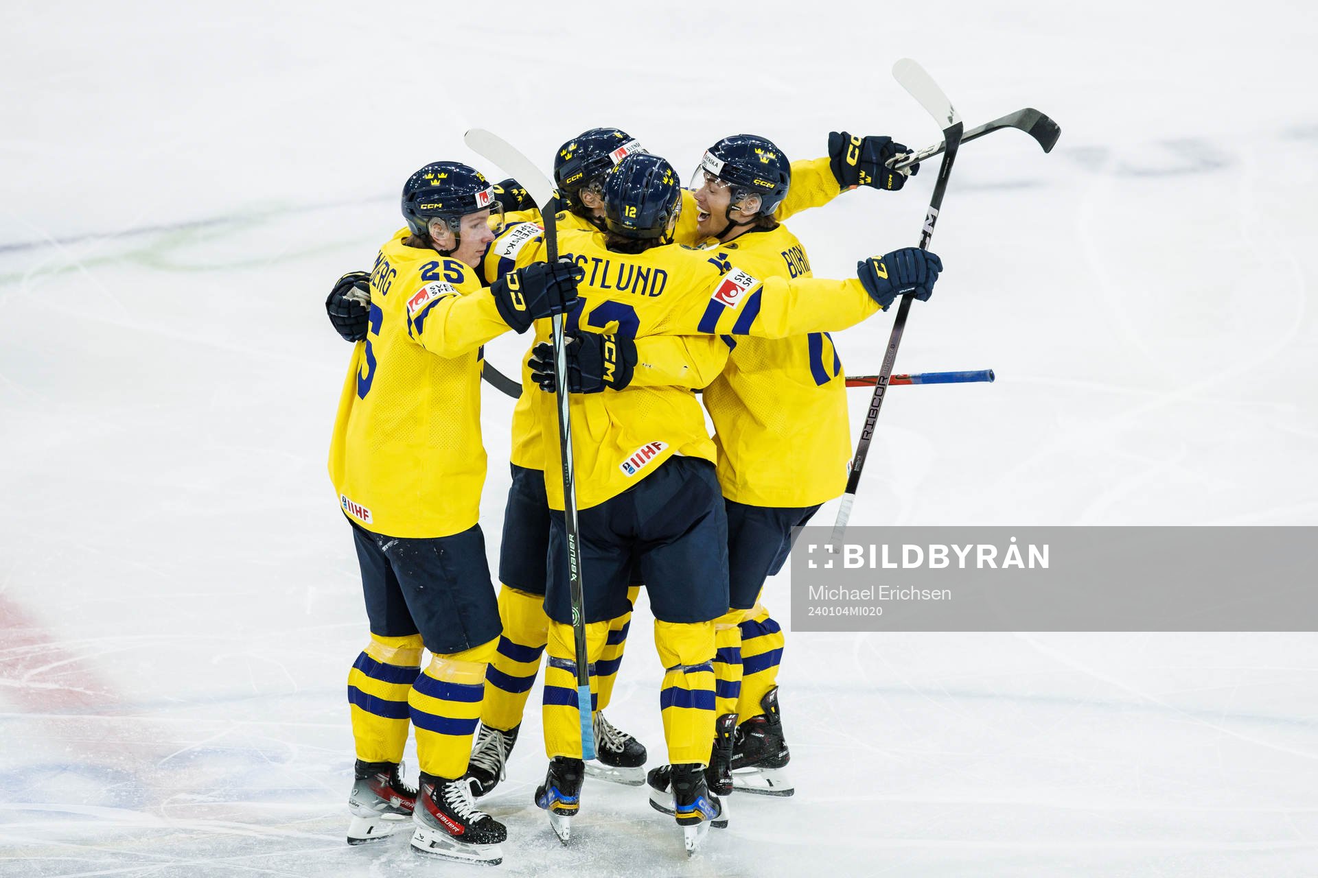 Axel Sandin-Pellikka of Sweden celebrates with Noah