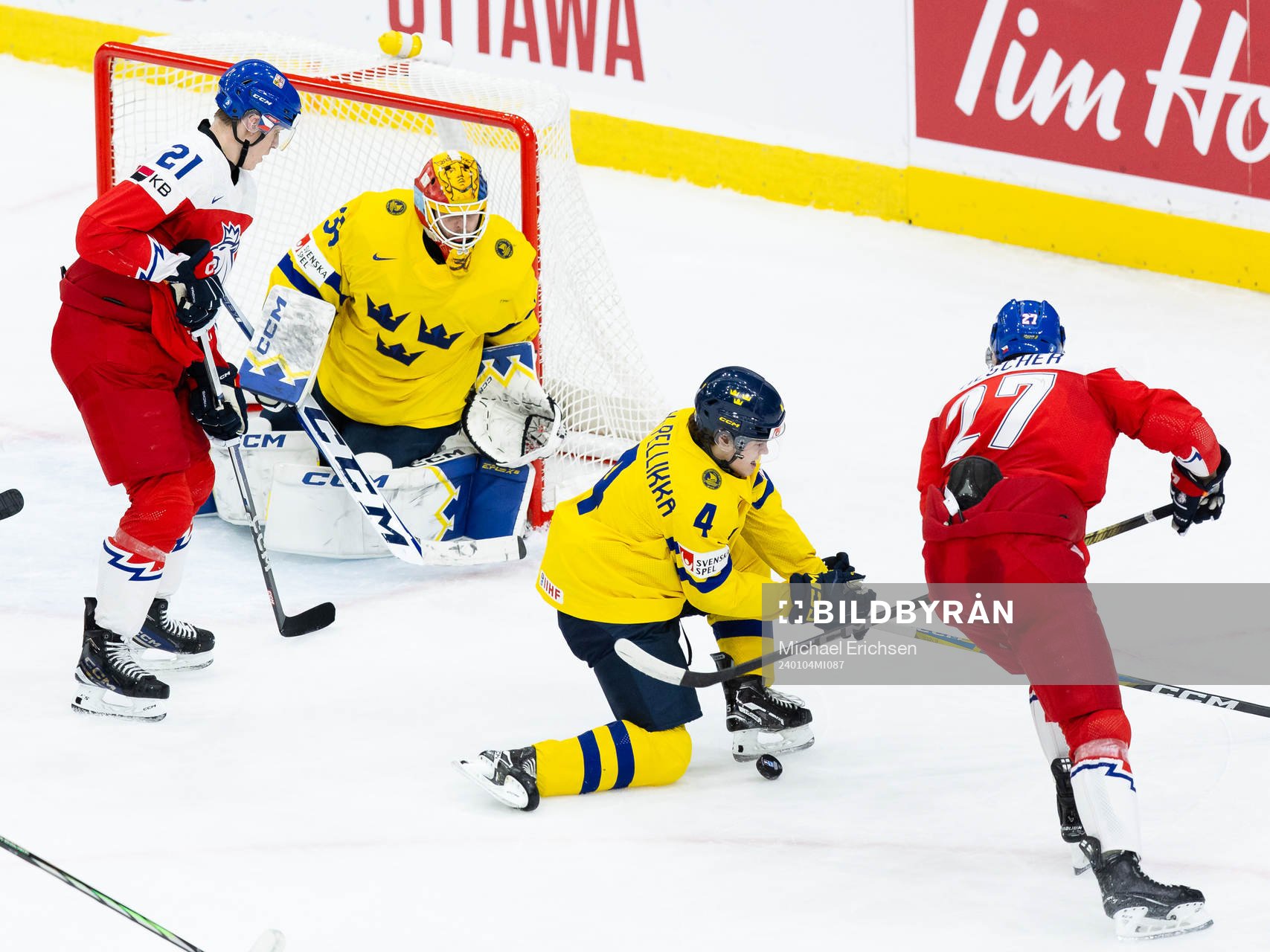 Jakub Stancl and Marek Alscher of Czech Republic against