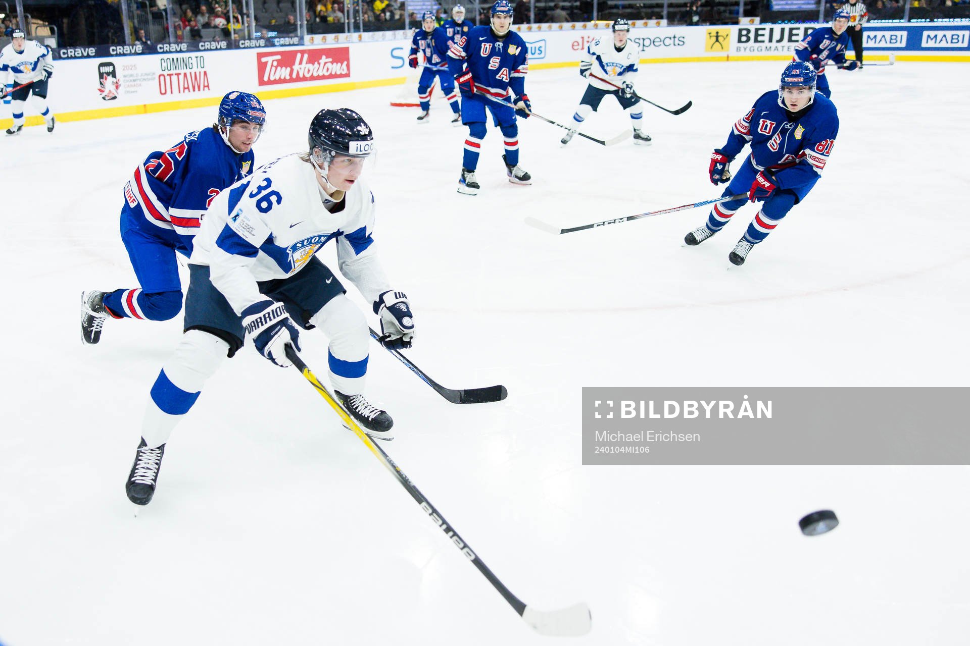 Seamus Casey of USA and Janne Naukkarinen of Finland