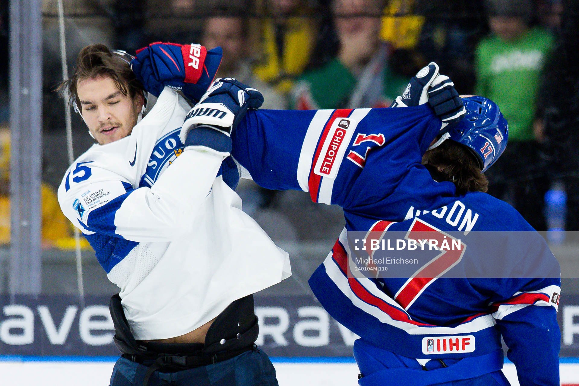 Jesse Pulkkinen of Finland and Danny Nelson of USA