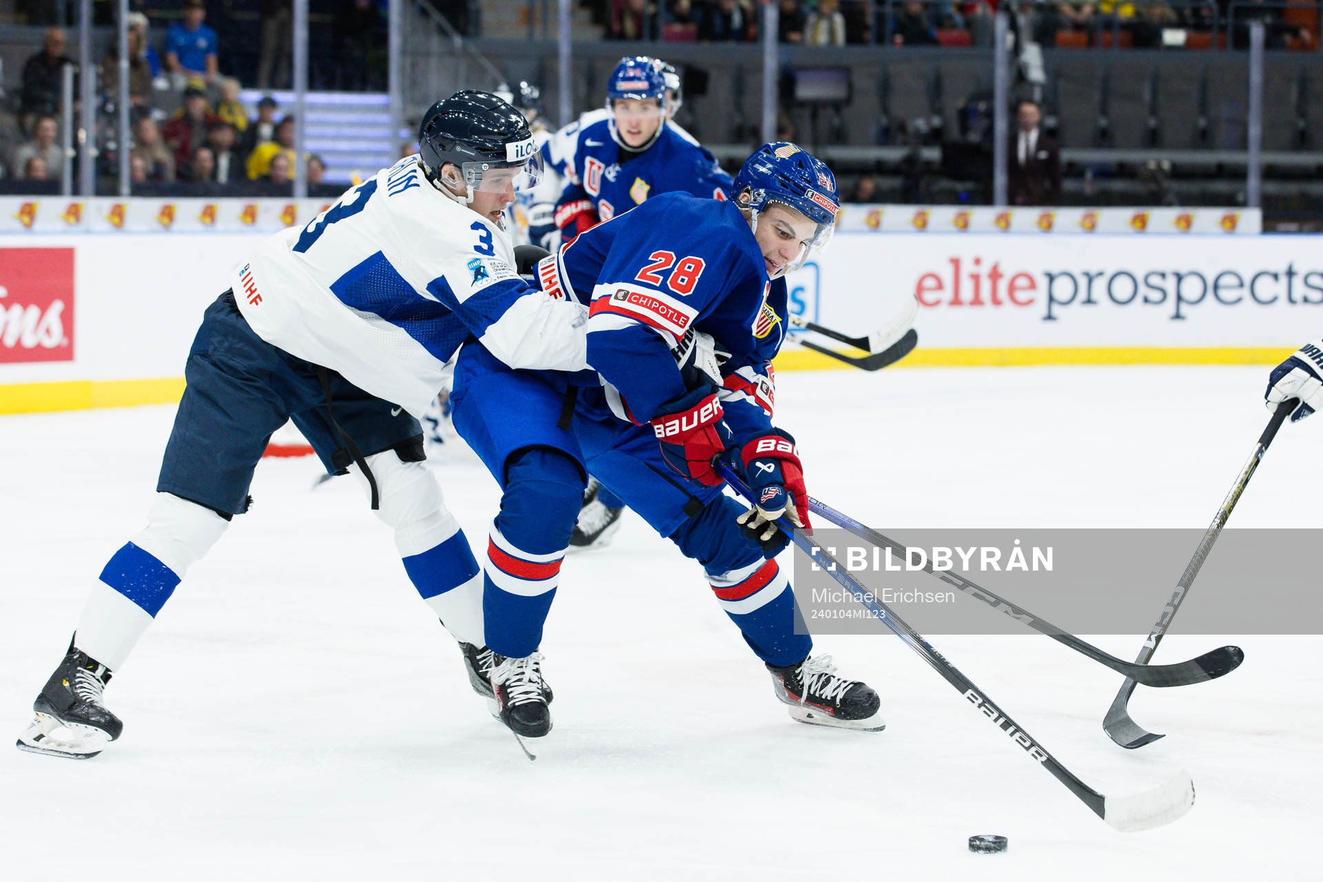 Otto Salin of Finland and Zeev Buium of USA