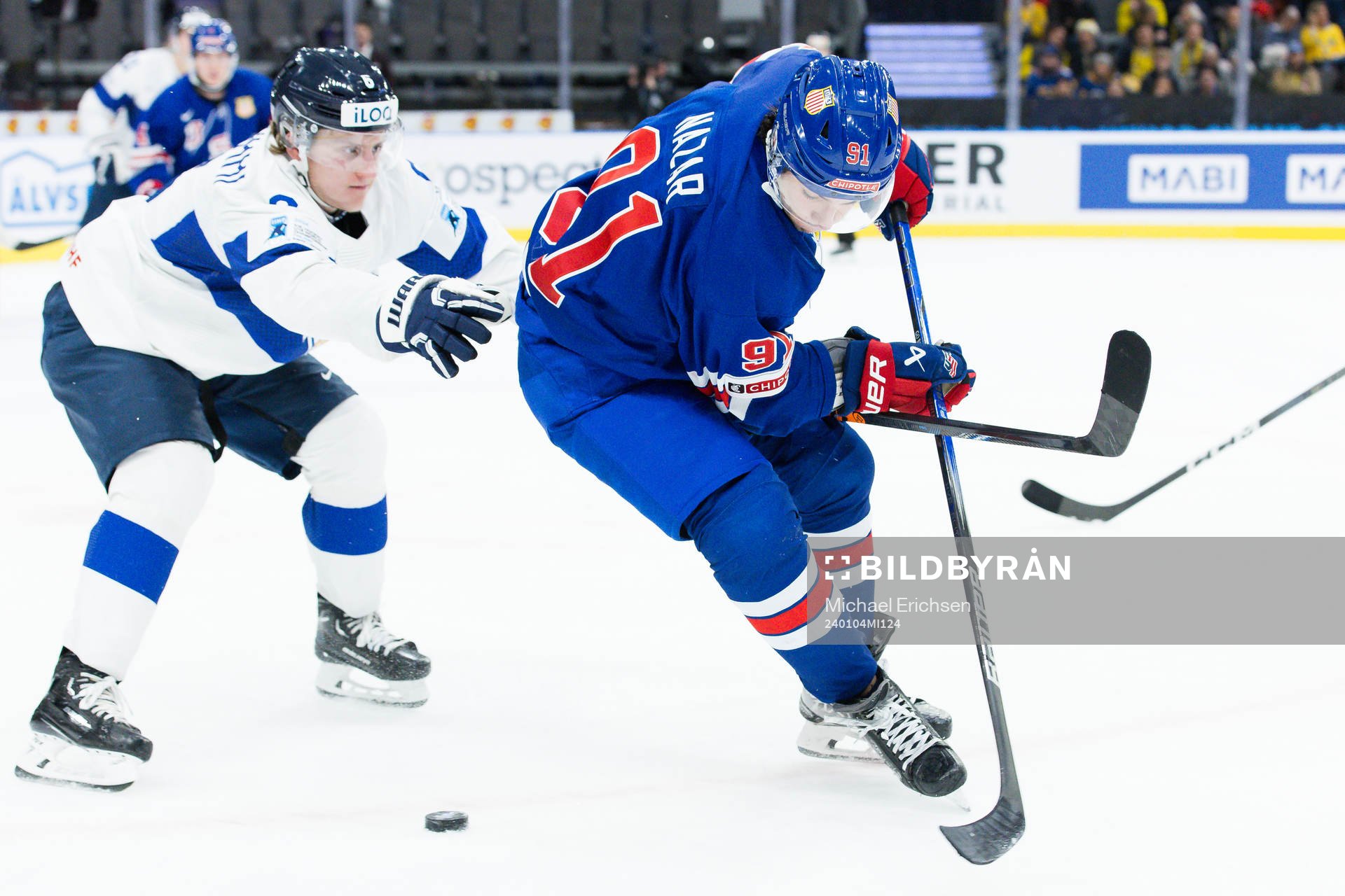 Kasper Kulonummi of Finland and Frank Nazar of USA
