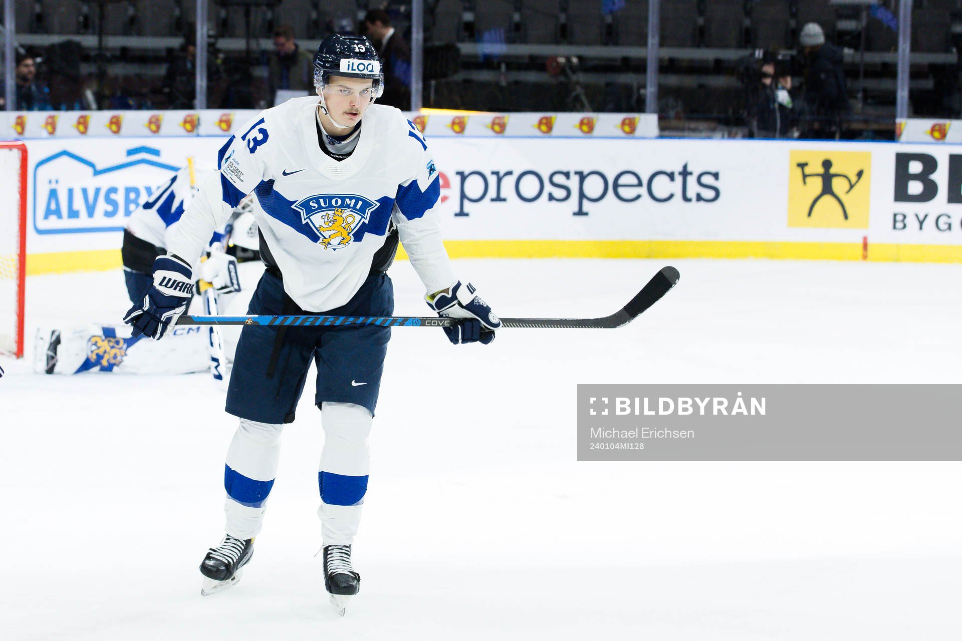 Kalle Kangas of Finland looks dejected