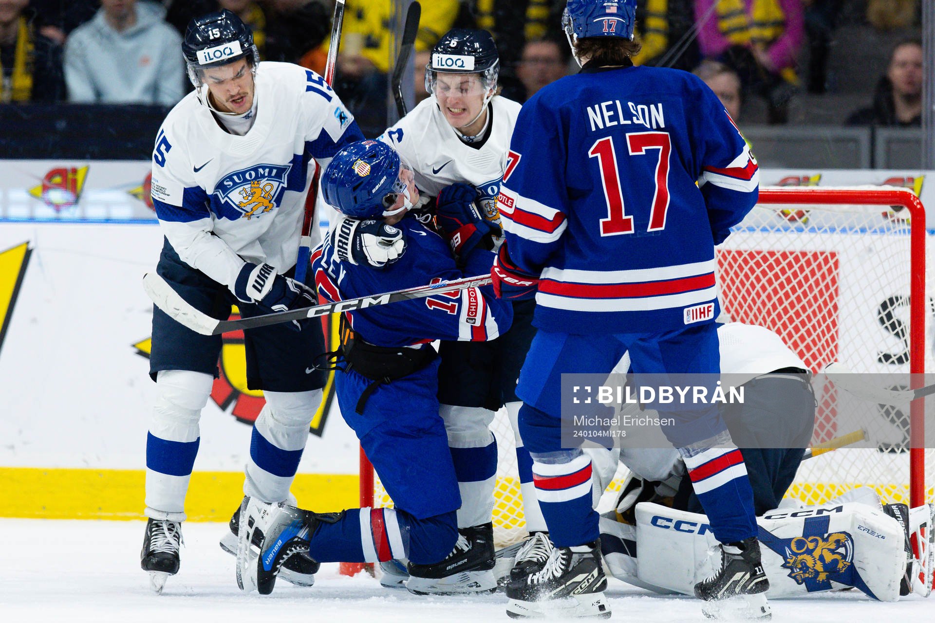 Quinn Finley of USA and Kasper Kulonummi of Finland