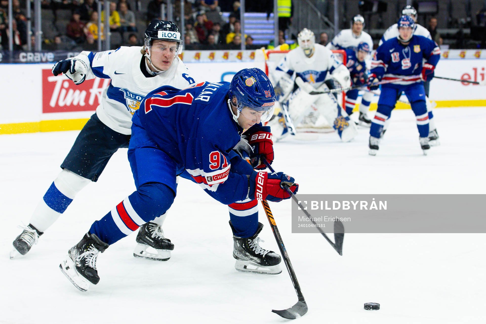 Kasper Kulonummi of Finland and Frank Nazar of USA