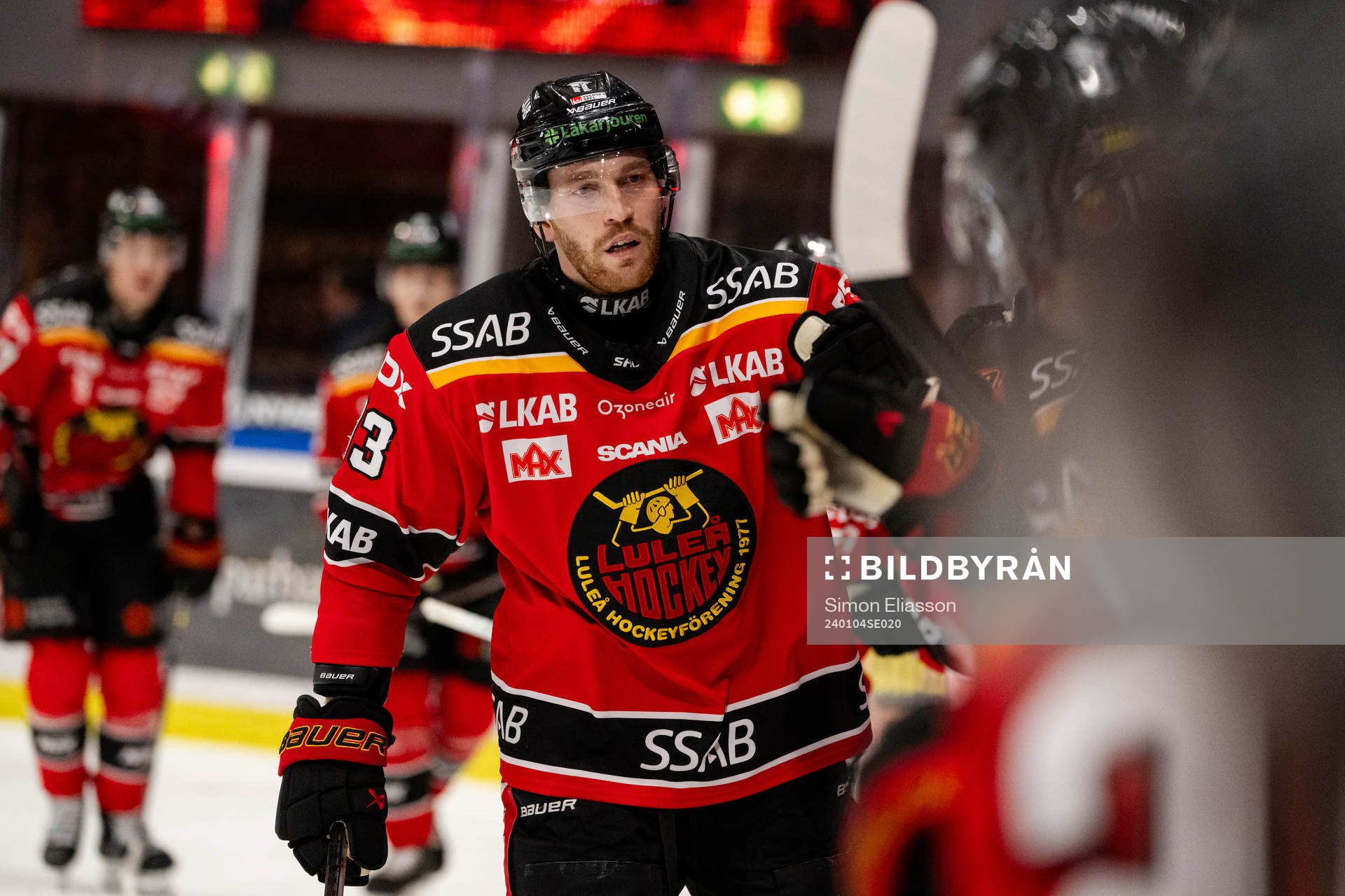Luleås Oscar Eklind jublar
