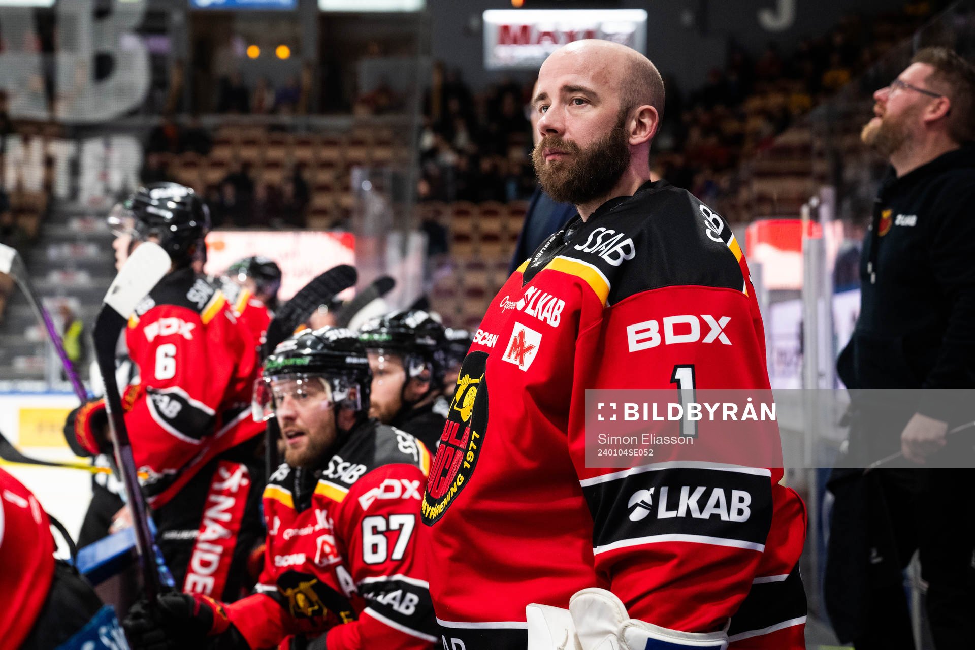 Luleås målvakt David Rautio