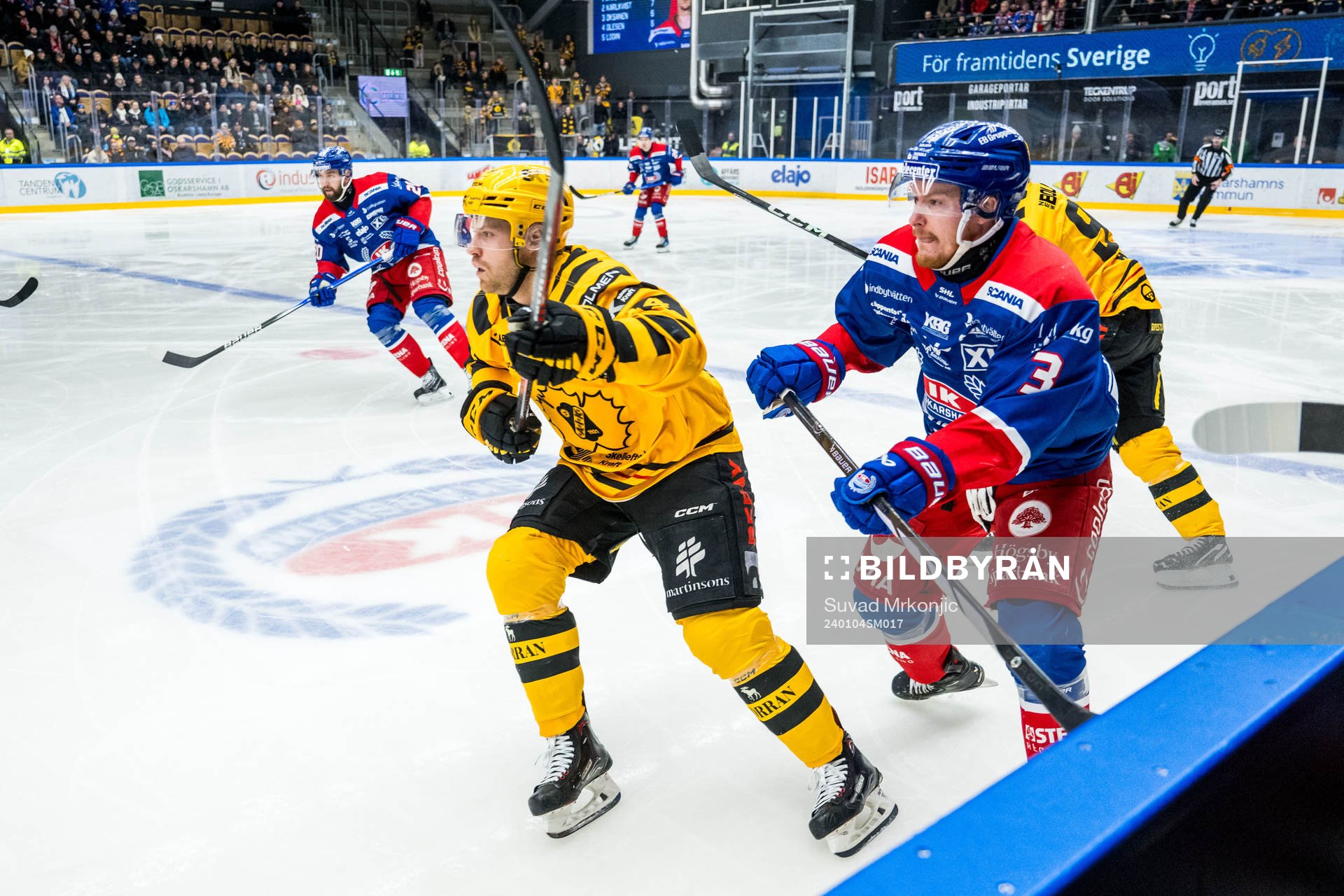 Skellefteås Oscar Lindberg och Oskarshamns Niclas Burström