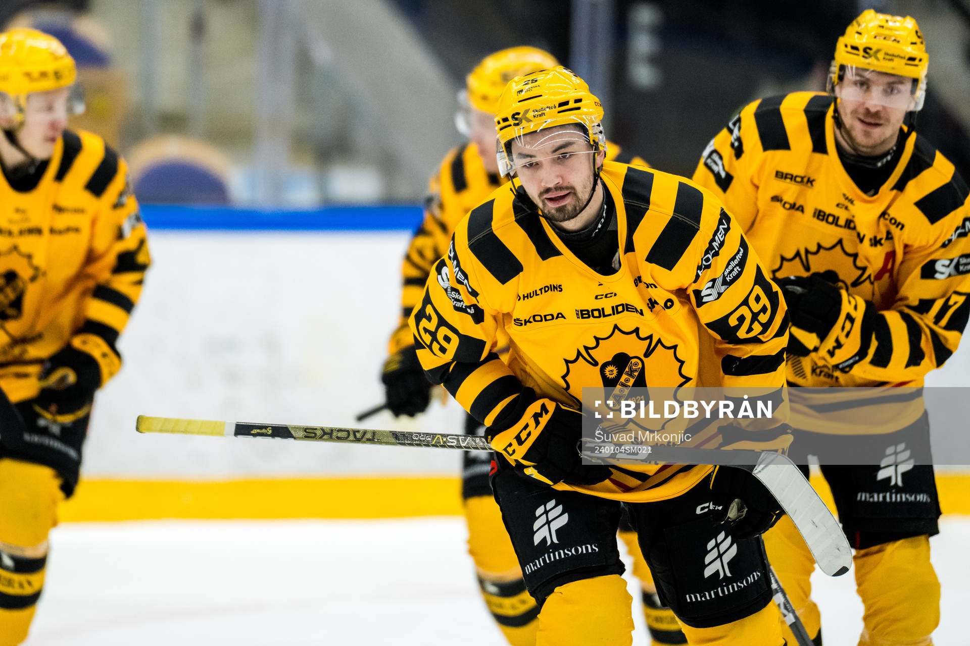 Skellefteås Dylan Sikura jublar