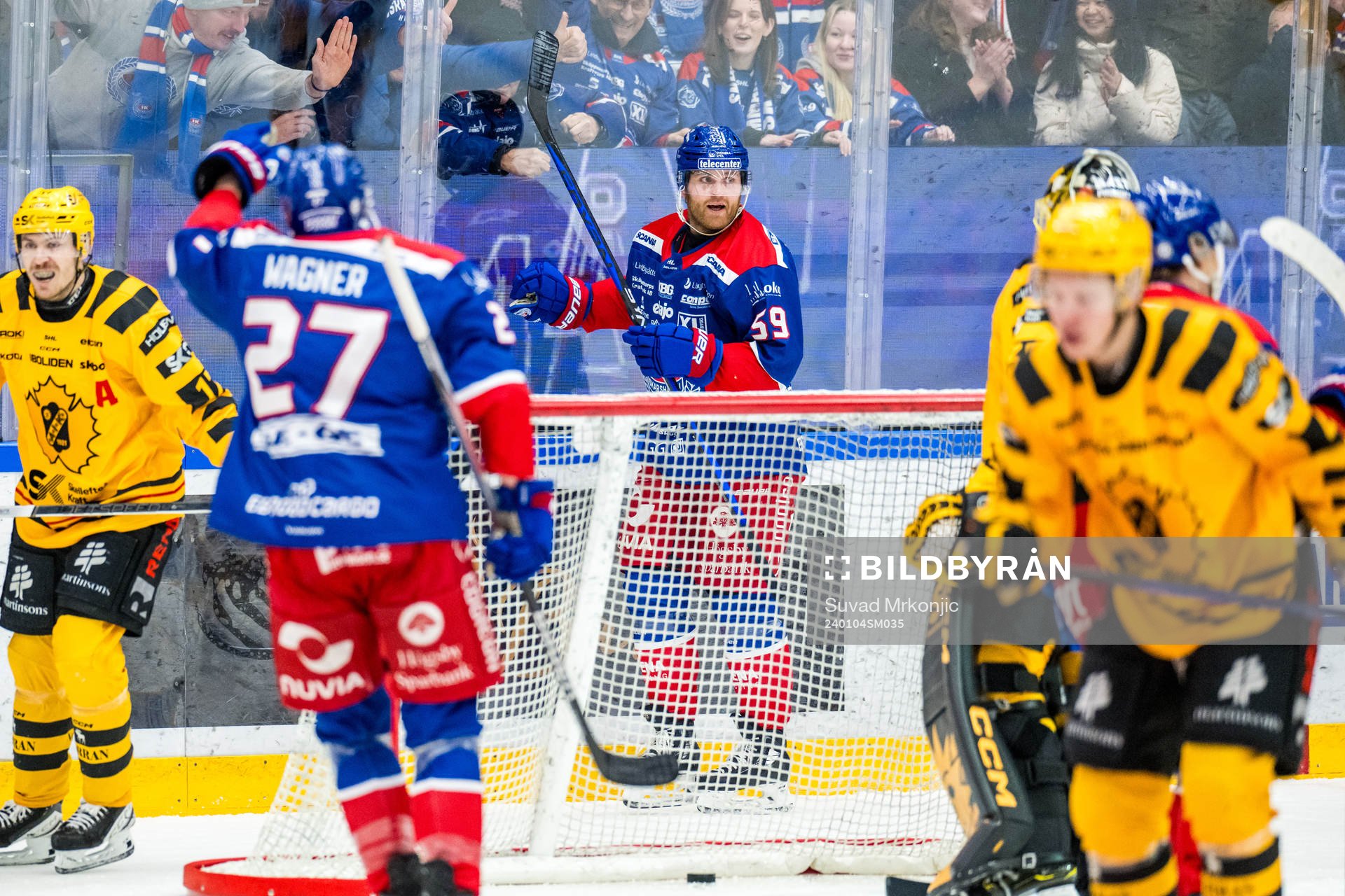 Oskarshamns Anton Mylläri jublar