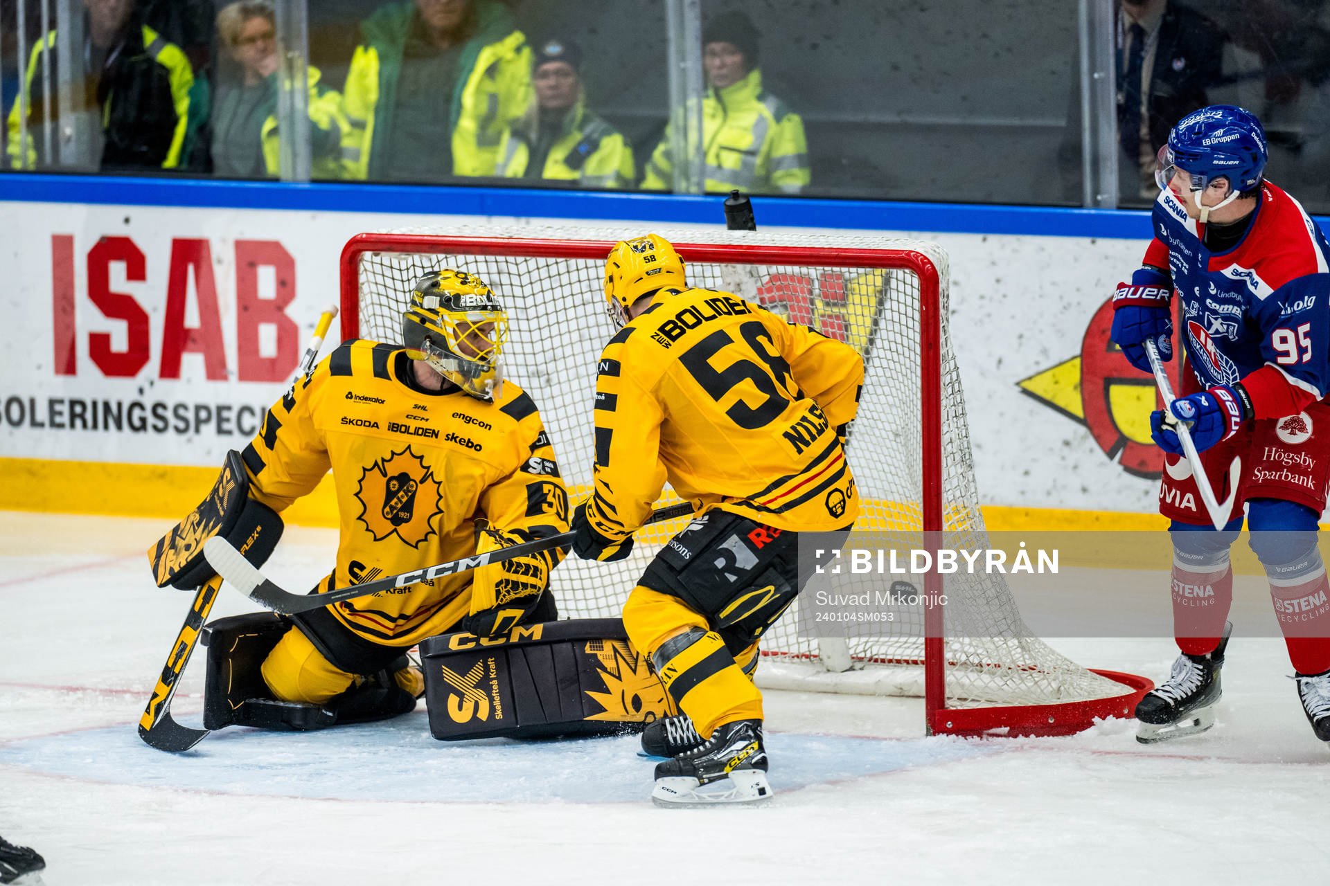 Oskarshamns Hynek Zohorna (ej i bild) gör 2-2