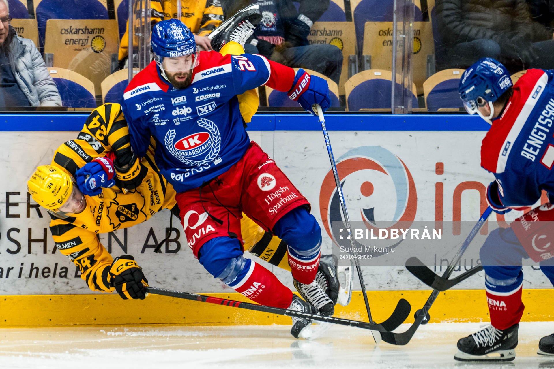 Skellefteås Oscar Lindberg och Oskarshamns Hynek Zohorna