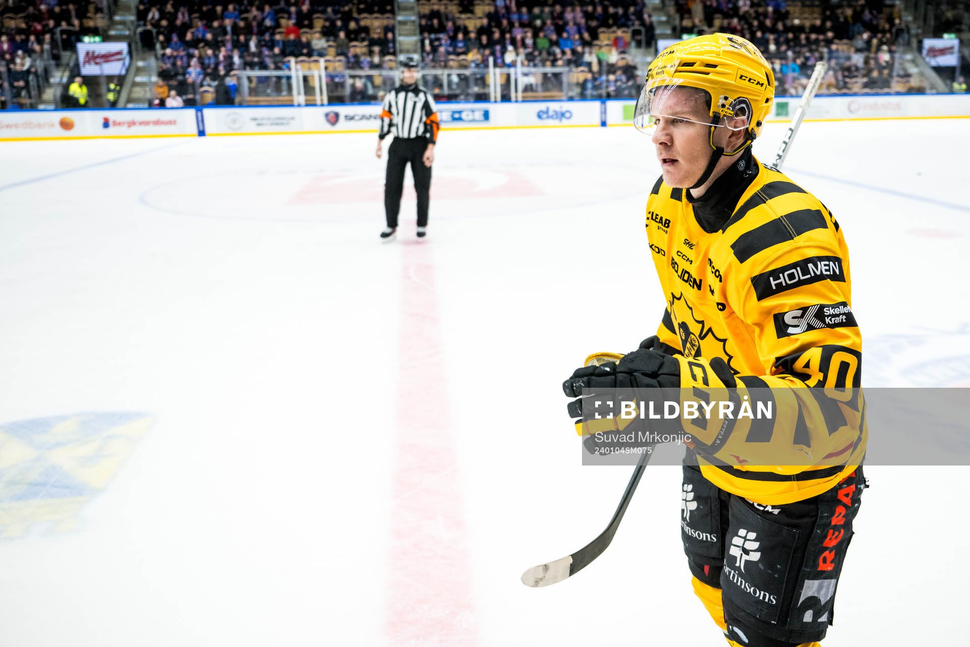 Skellefteås Anton Heikkinen jublar