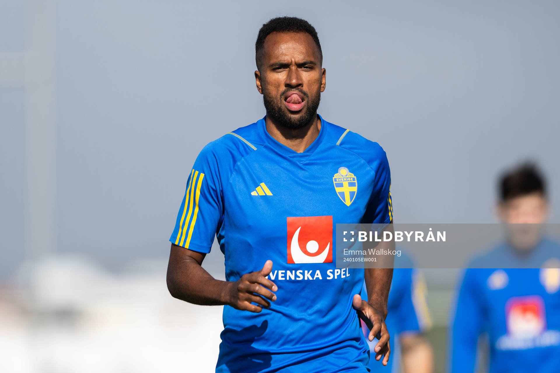 Isaac Kiese Thelin of the Swedish men's football national