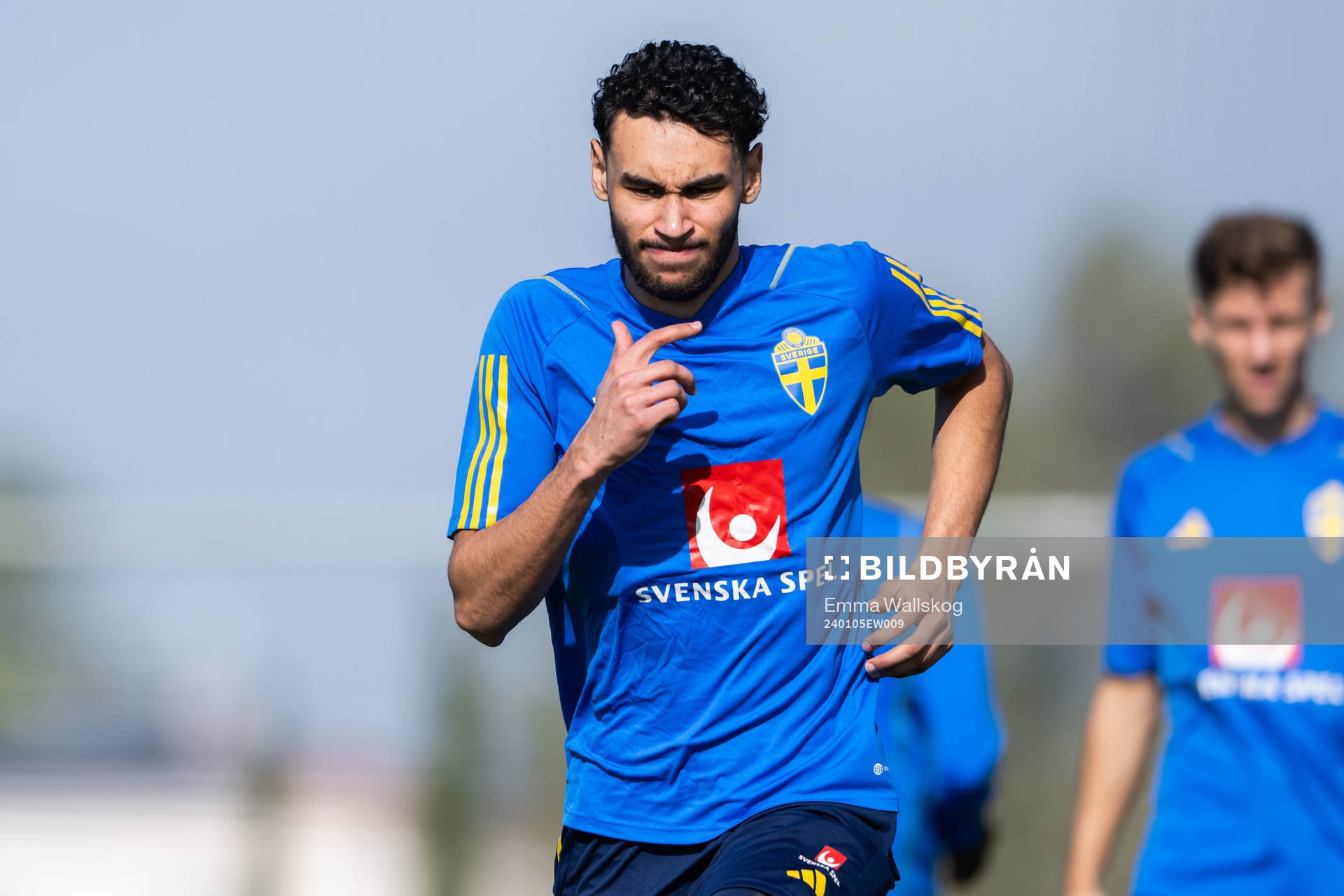 Joakim Persson of the Swedish men's football national team