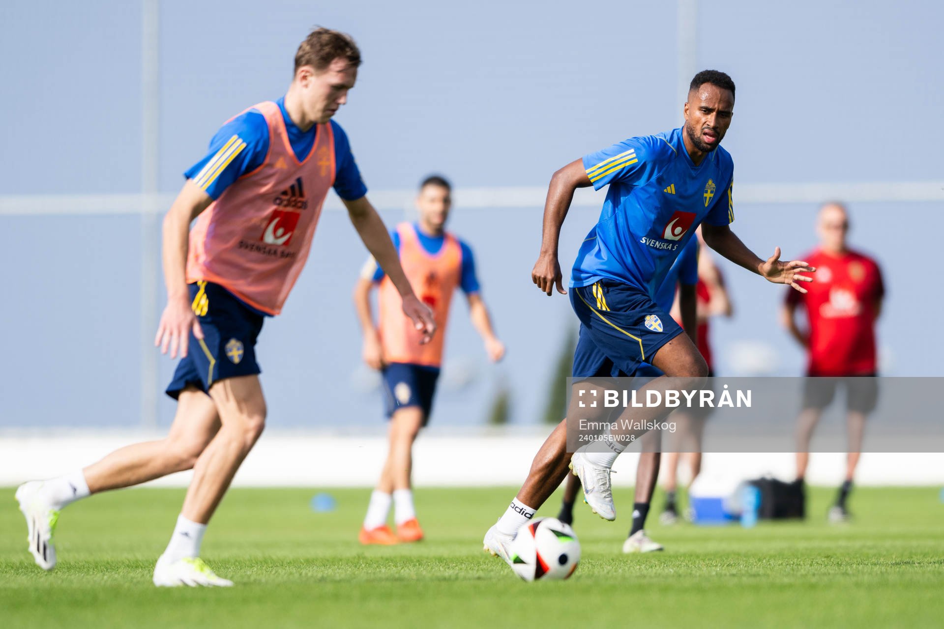 Isaac Kiese Thelin of the Swedish men's football national