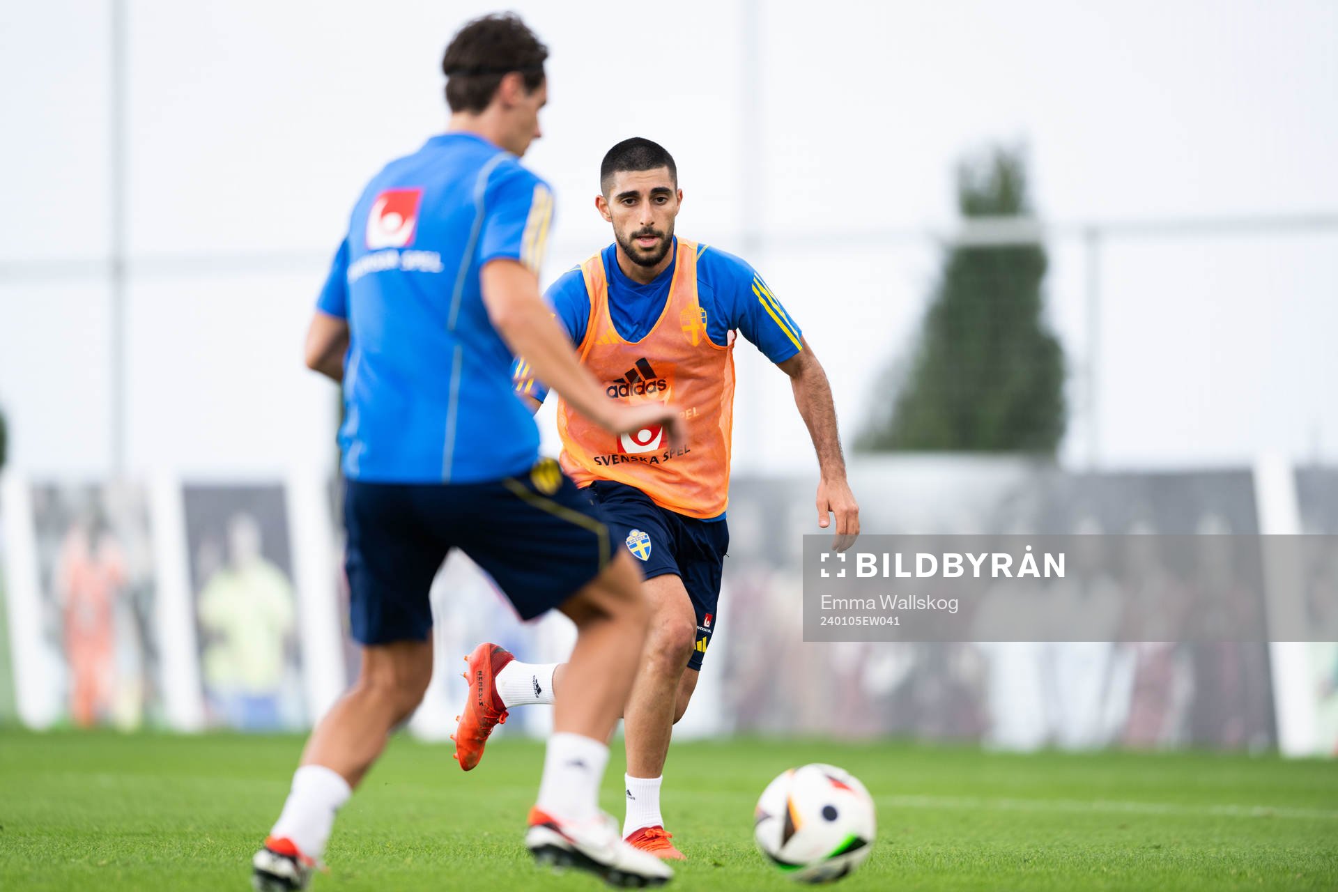 Rami Al Hajj of the Swedish men's football national team at