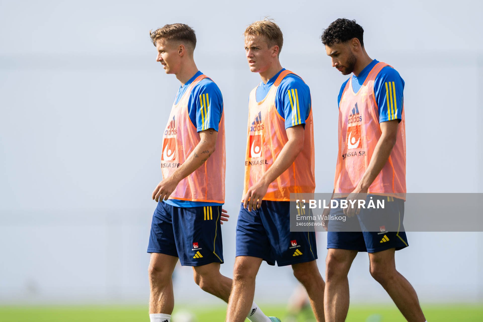 Samuel Leach Holm, Oskar Fallenius and Joakim Persson of
